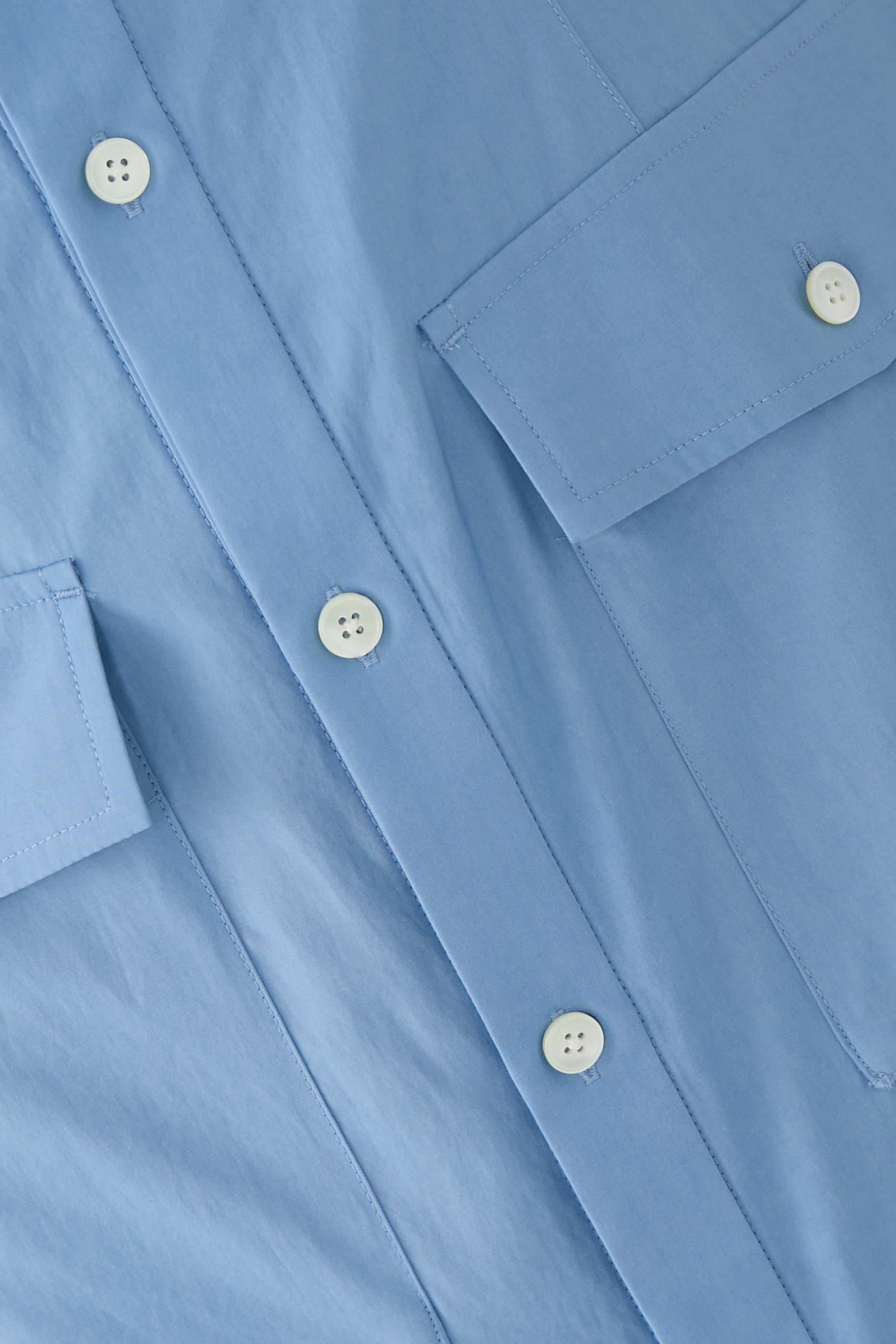 Washed Finx Twill Shirt Dress 