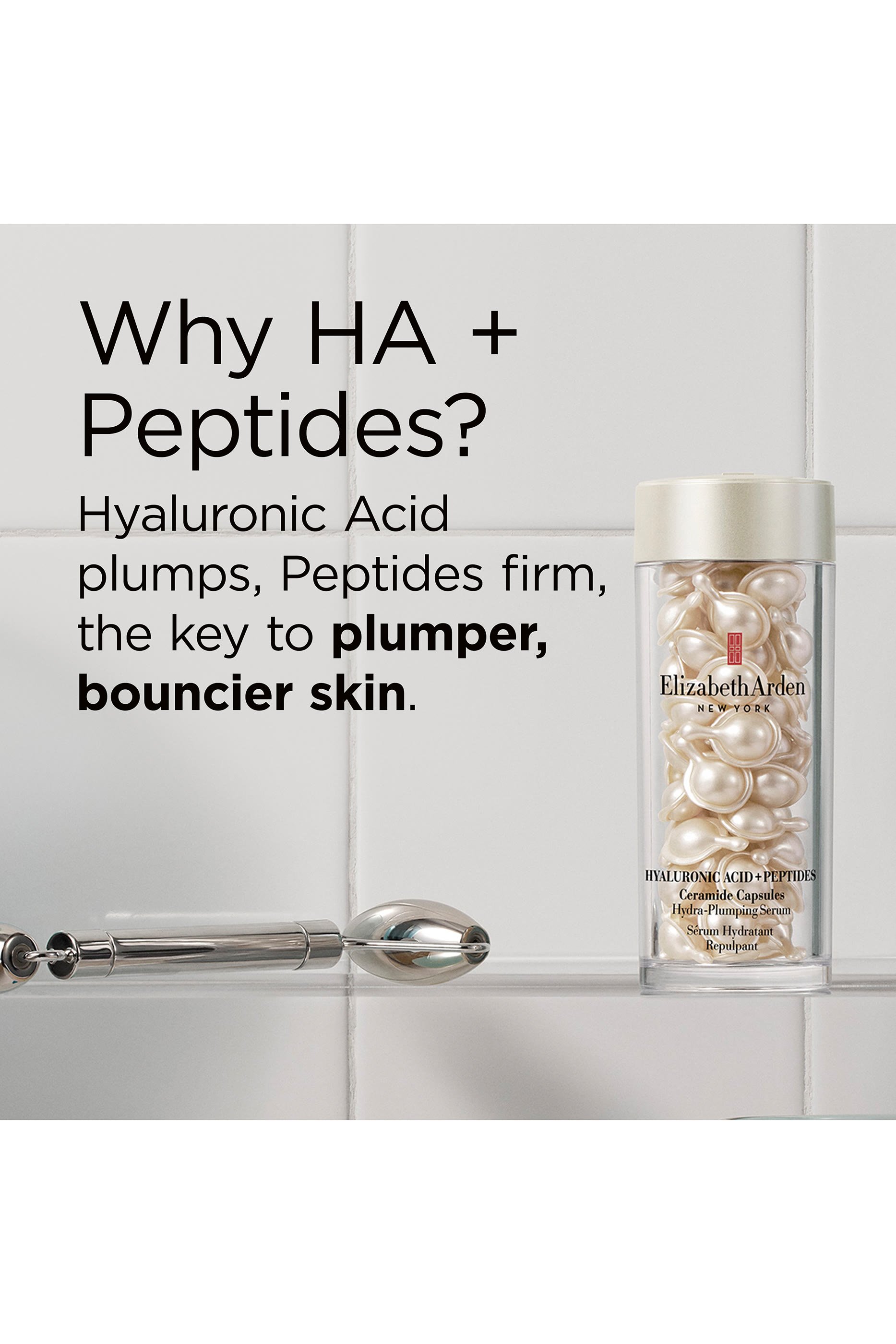 Hyaluronic Acid + Peptides Ceramide Capsules Hydra-Plumping Serum