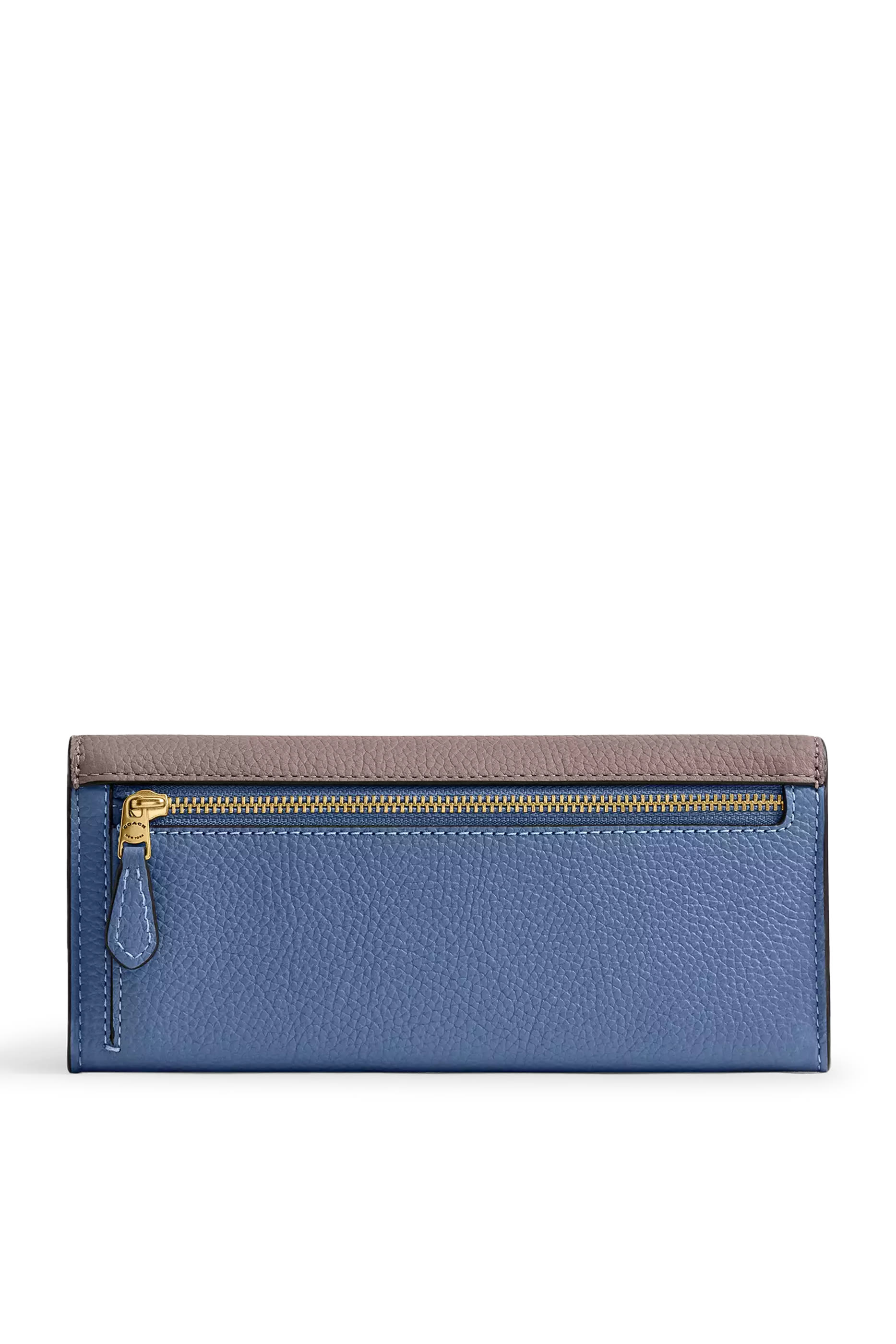 Mila Long Flap Wallet in Colorblock