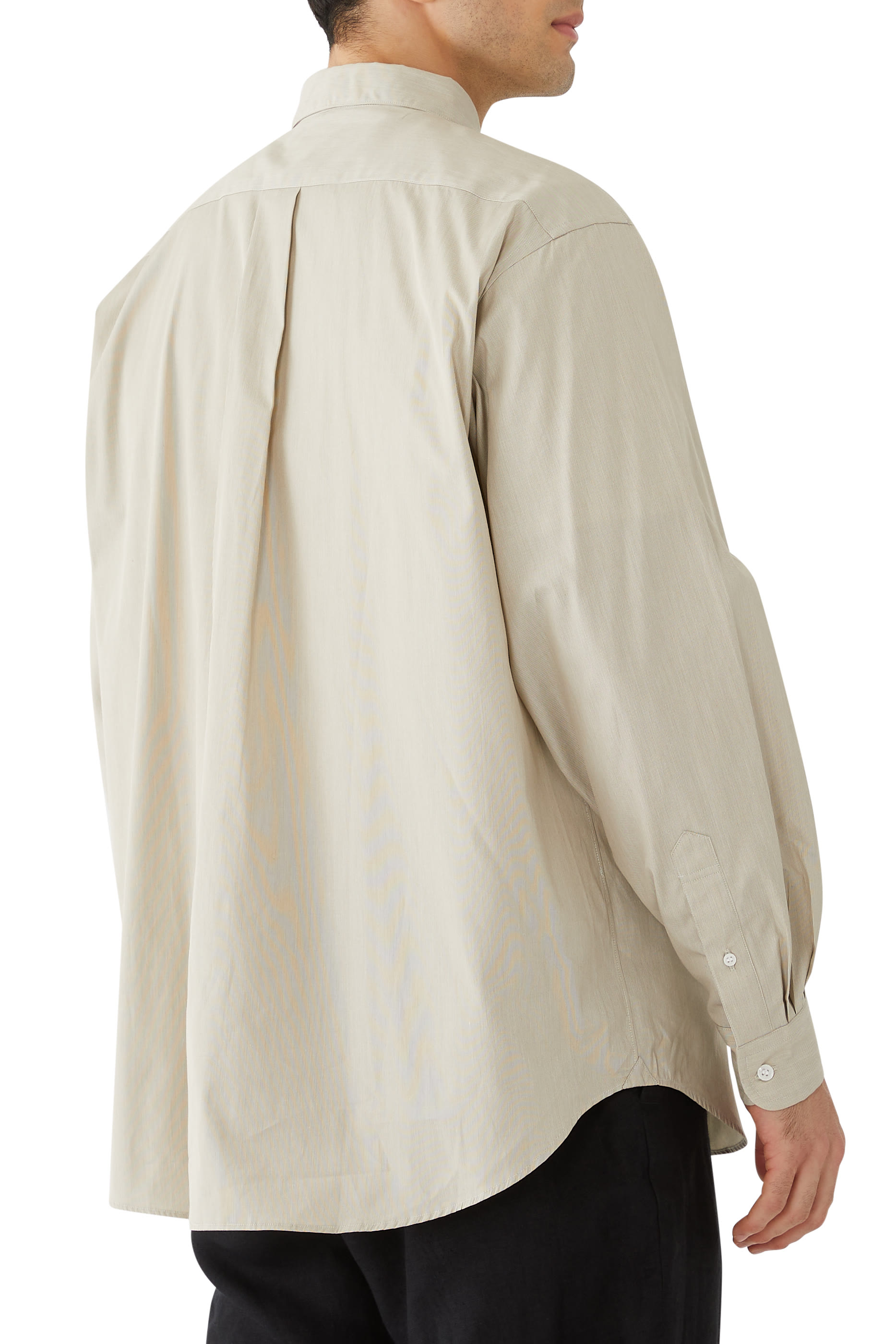 Regular Collar Stripe Shirt