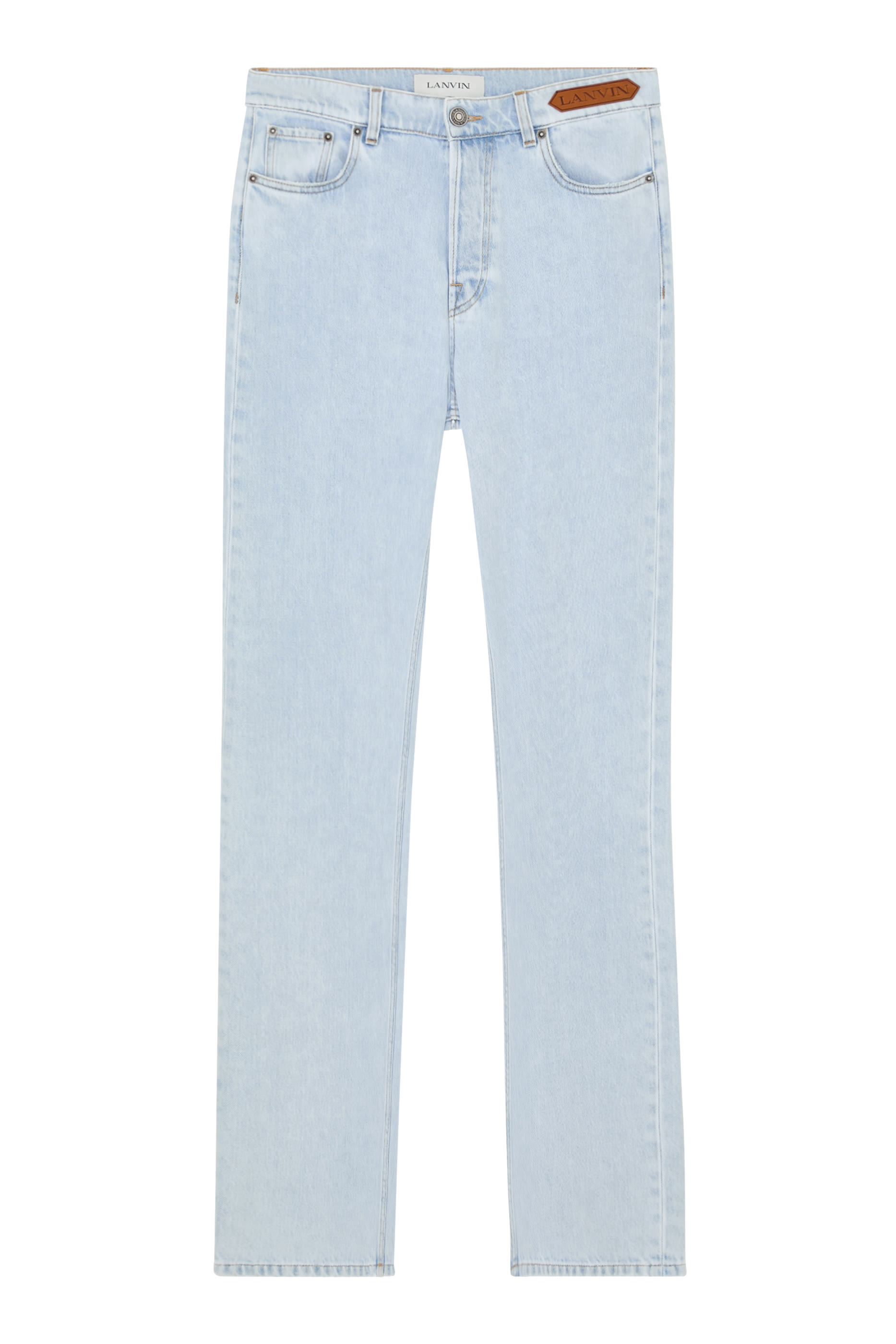 Regular-Fit Denim Trousers