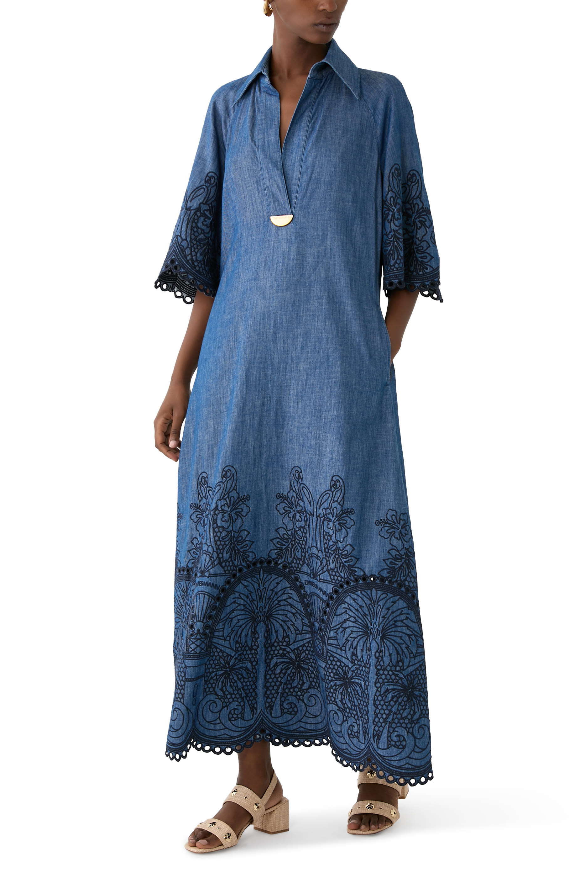  Spade Flower Stud 55 Block Heels 