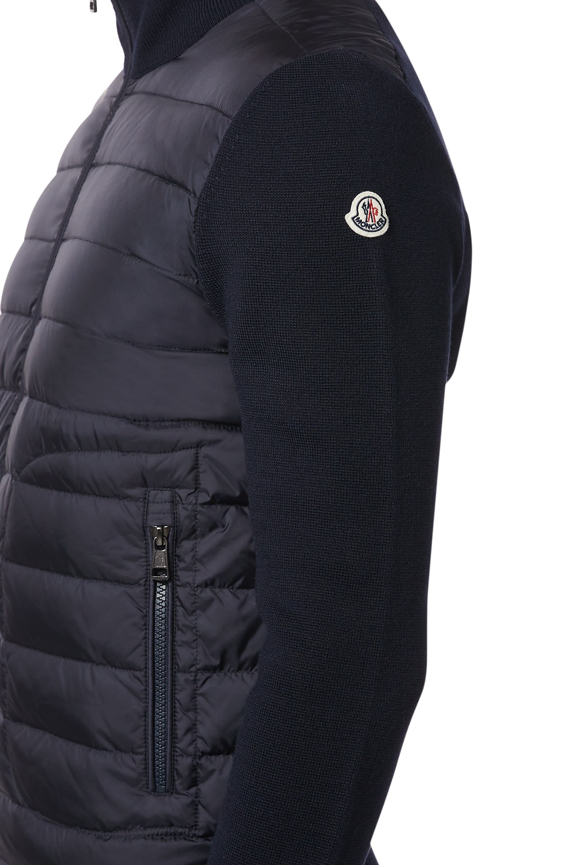 Quilted Knit Cardigan