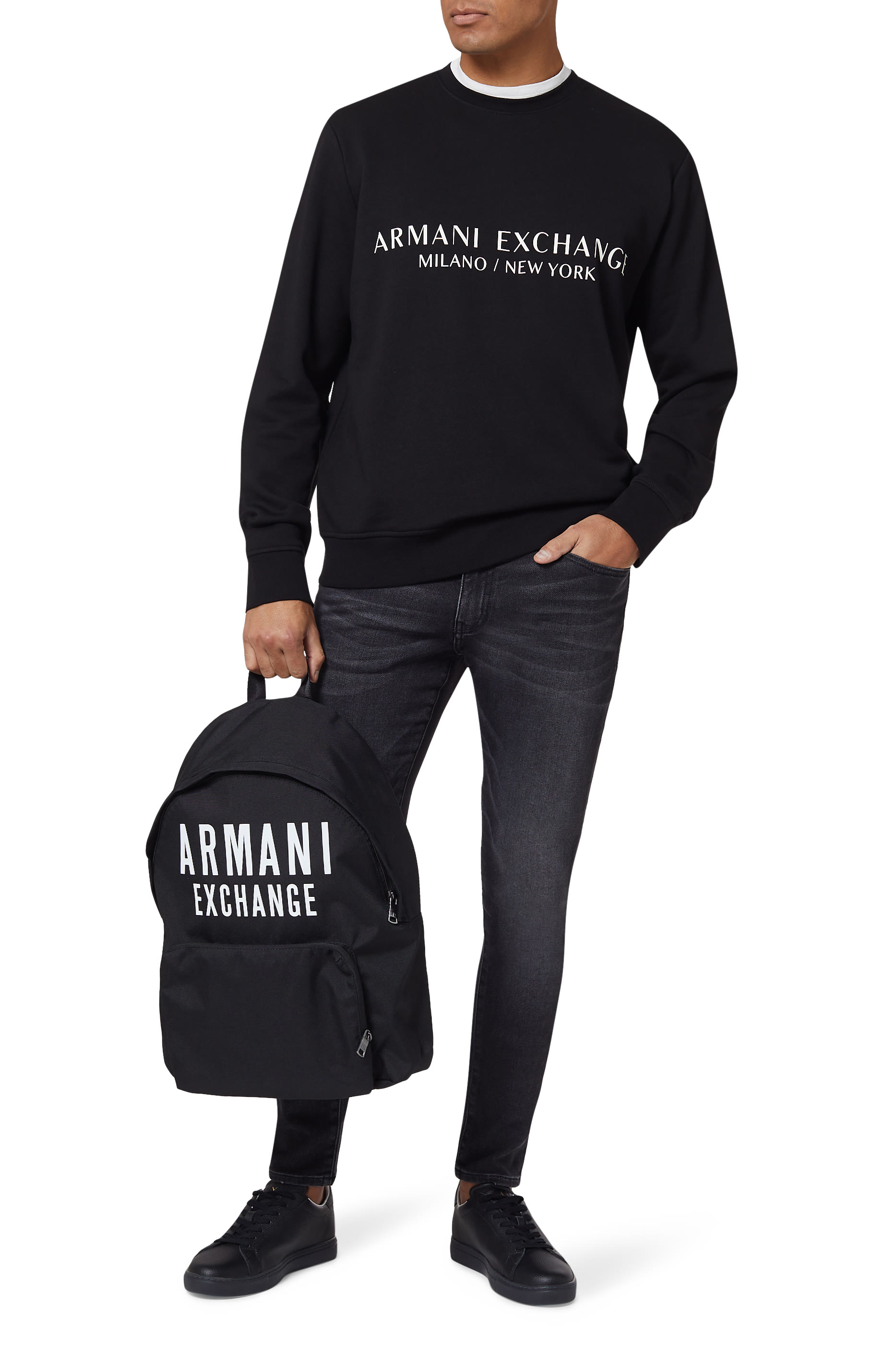 Clean Logo Cotton Sweatshirt