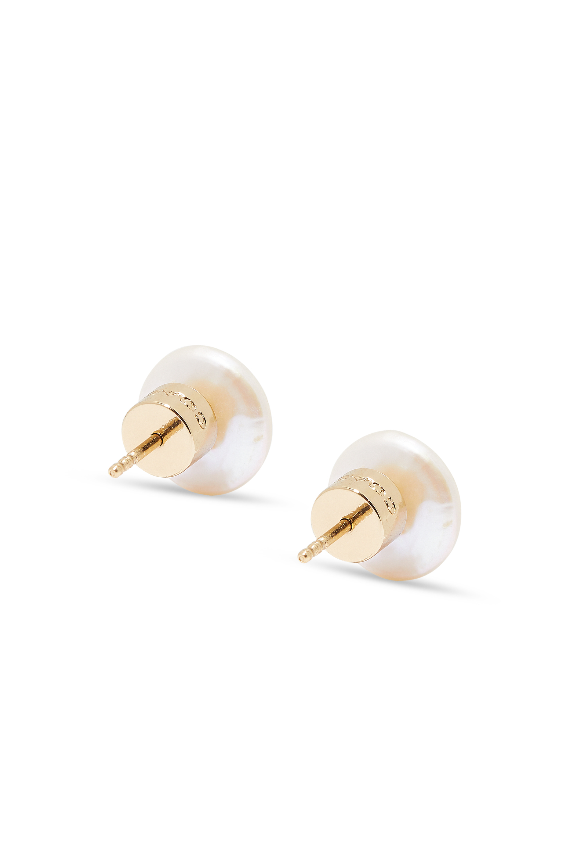 Signature C Freshwater Pearl Earrings