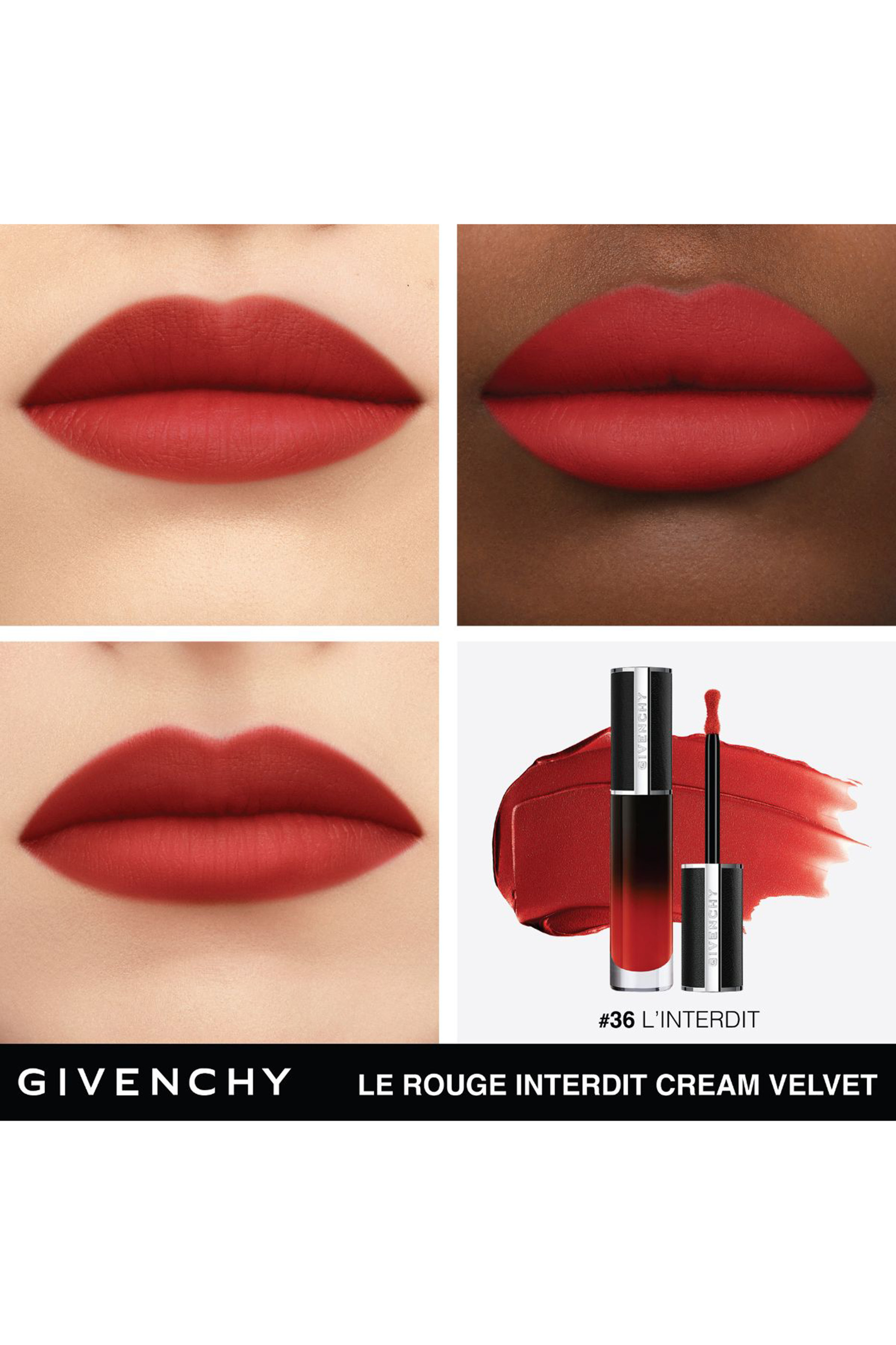 Le Rouge Interdit Cream Velvet Lipstick