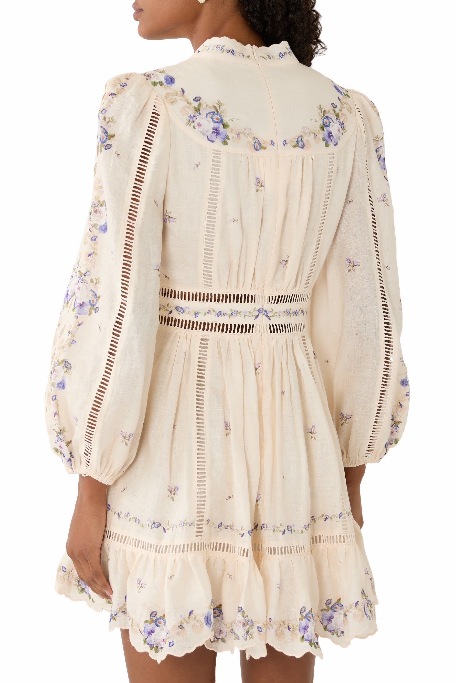 Patience Plunge Mini Dress