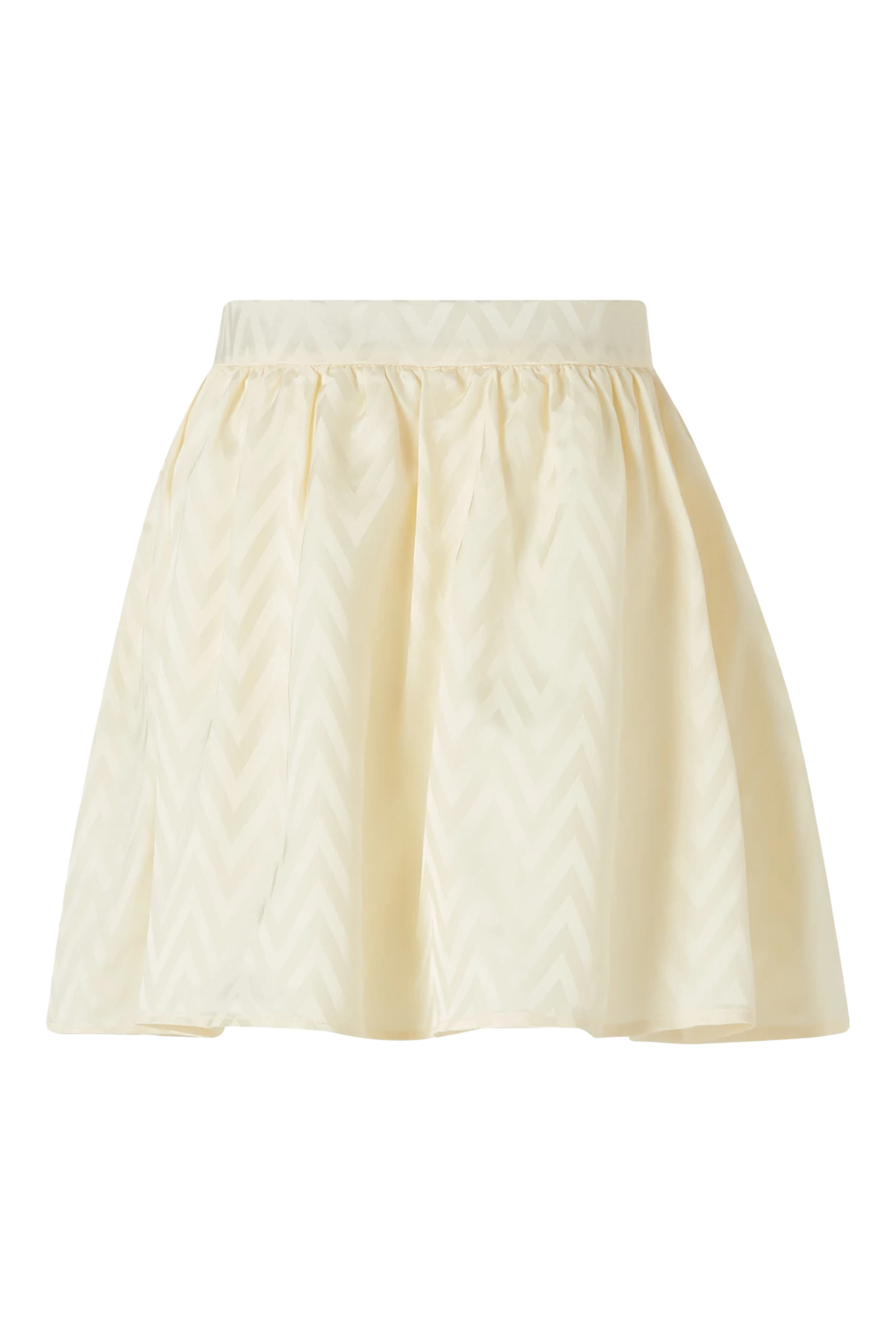 Kids Chevron Jacquard Mini Skirt
