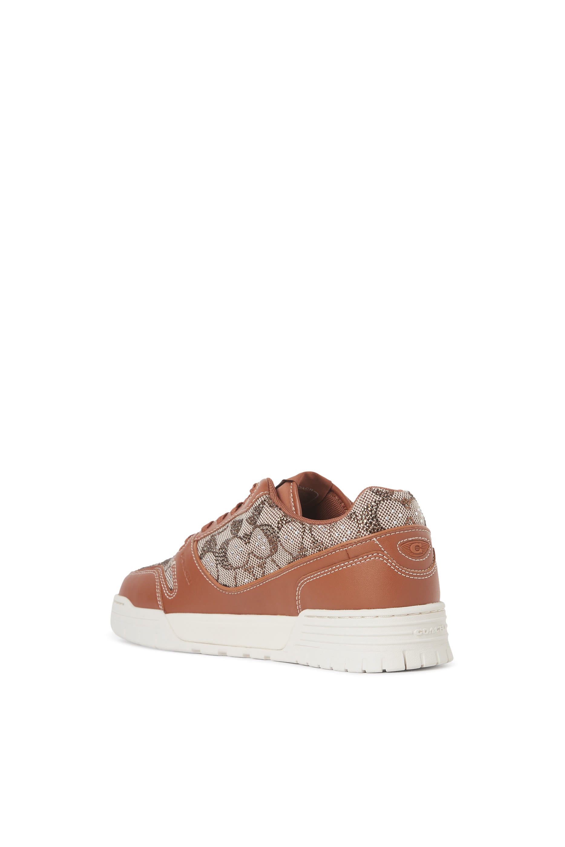 Soho Sneakers in Crystal Signature Jacquard
