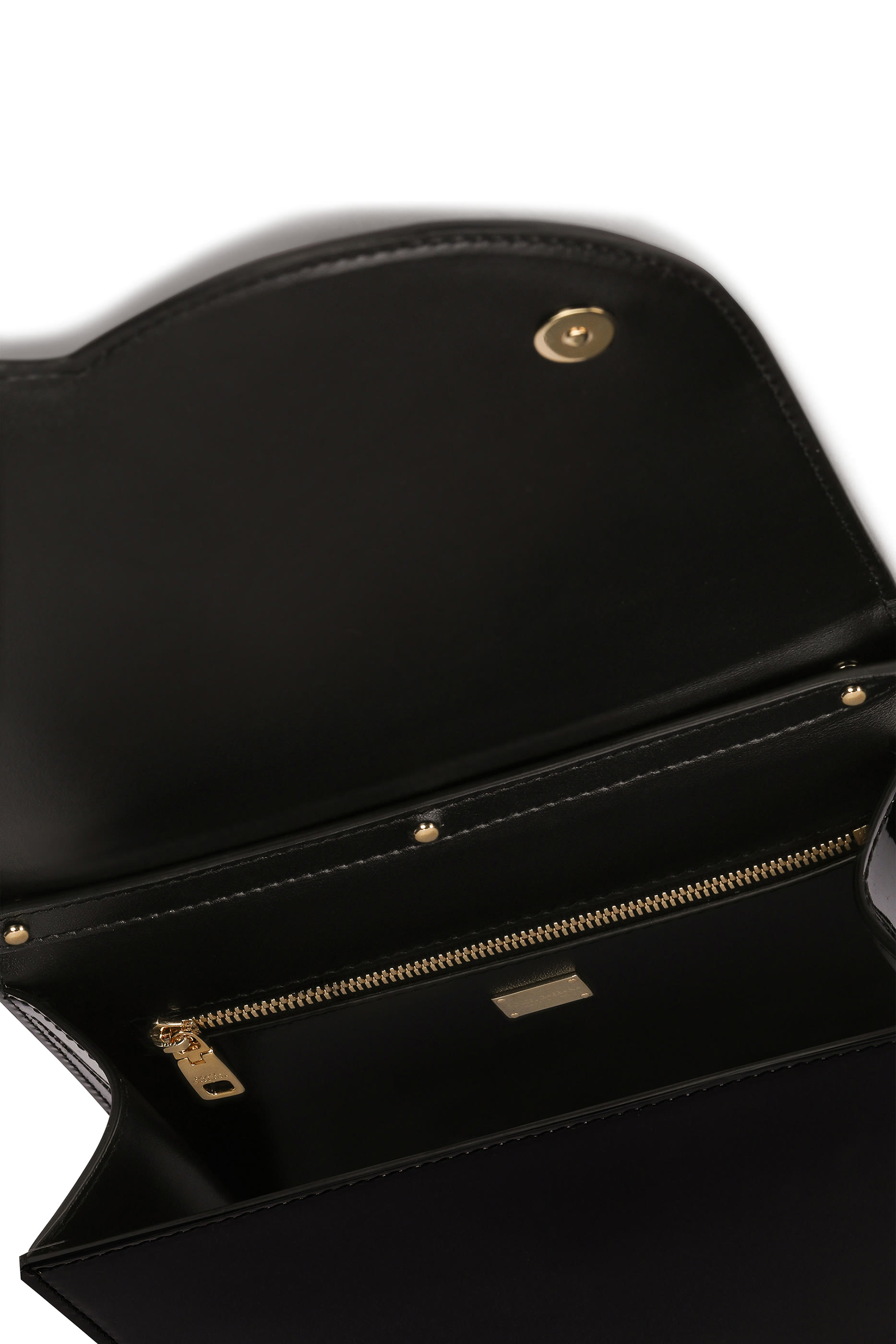 Patent Leather DG Logo Crossbody Bag