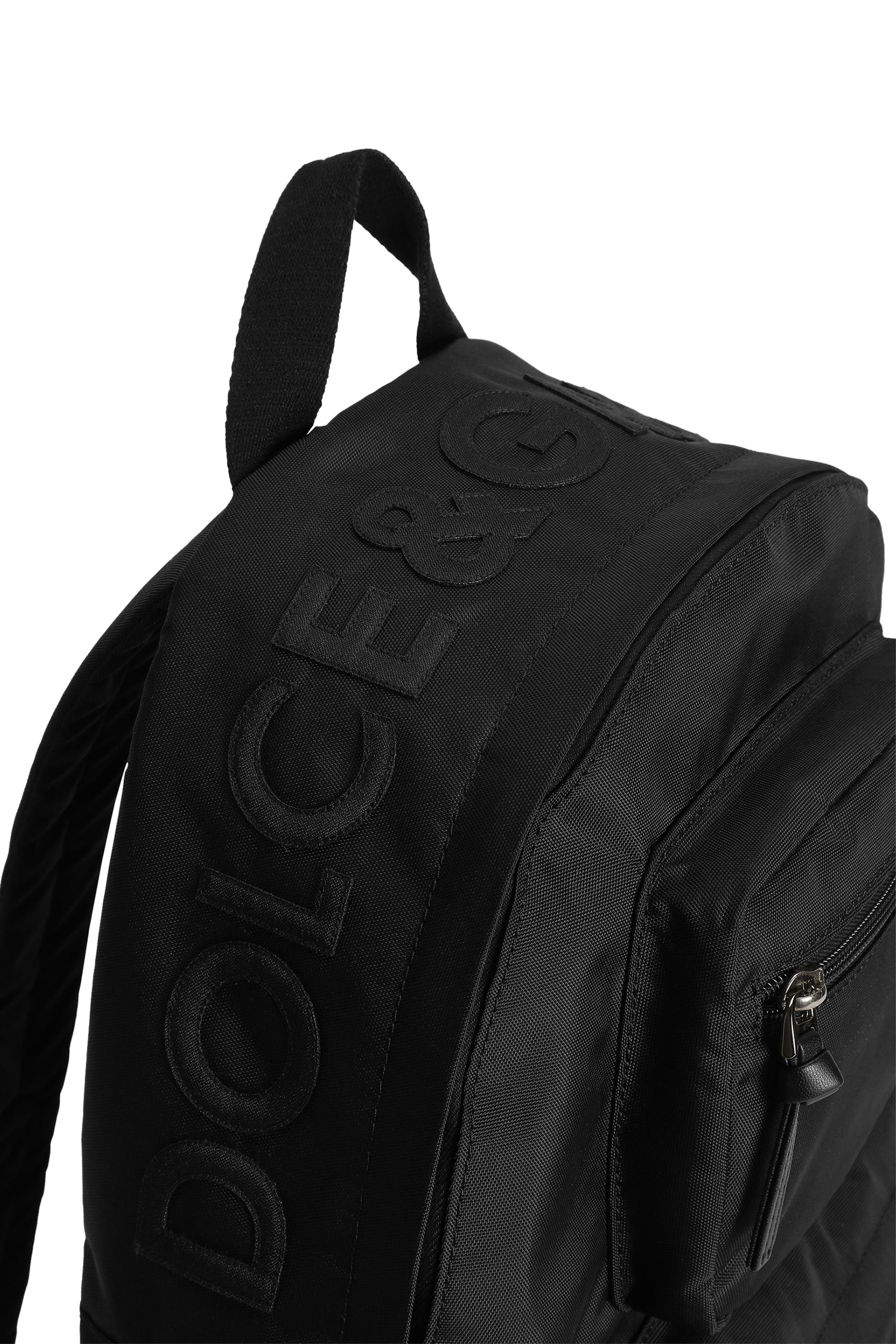 Kids Logo-Embroidered Zip-Up Backpack