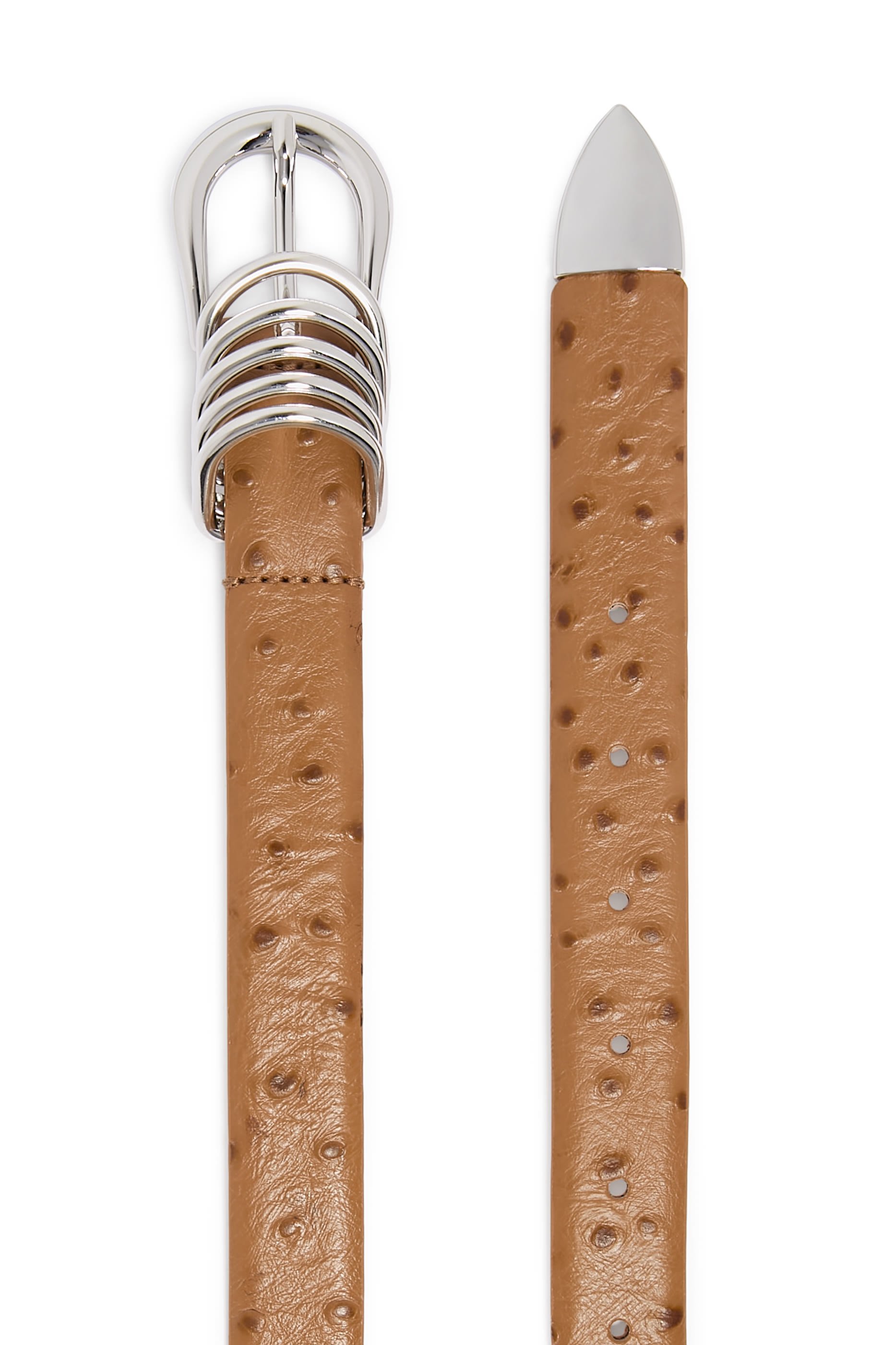 Hollyhock Ostrich Belt