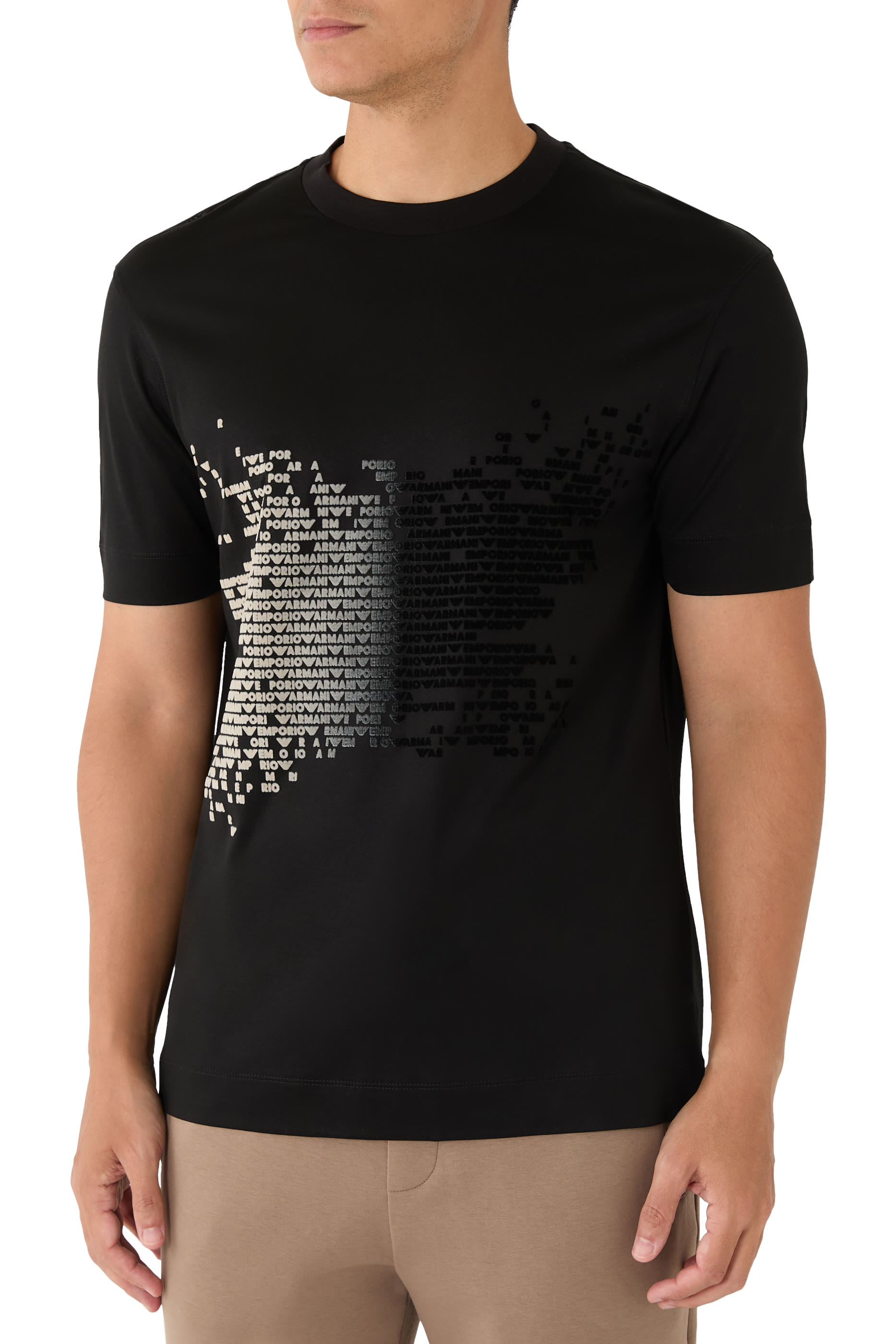 Flocking EA Logo T-shirt