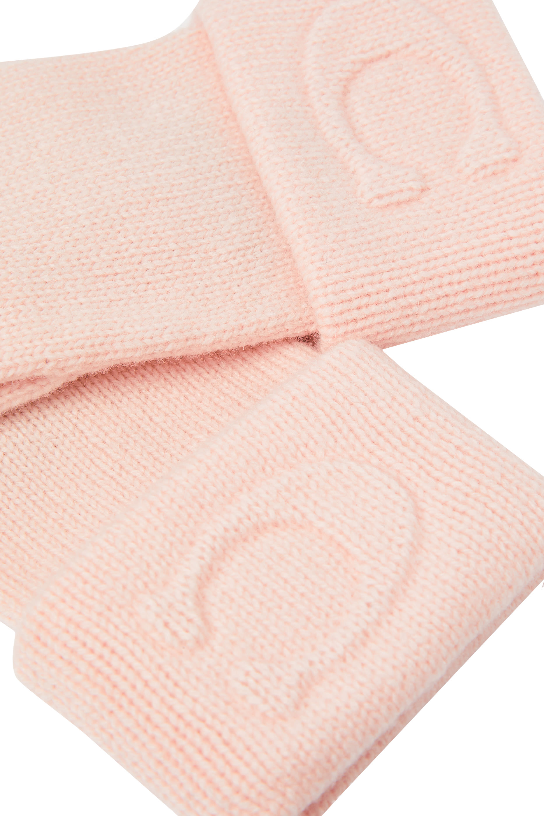 Signature Embossed Knit Gloves