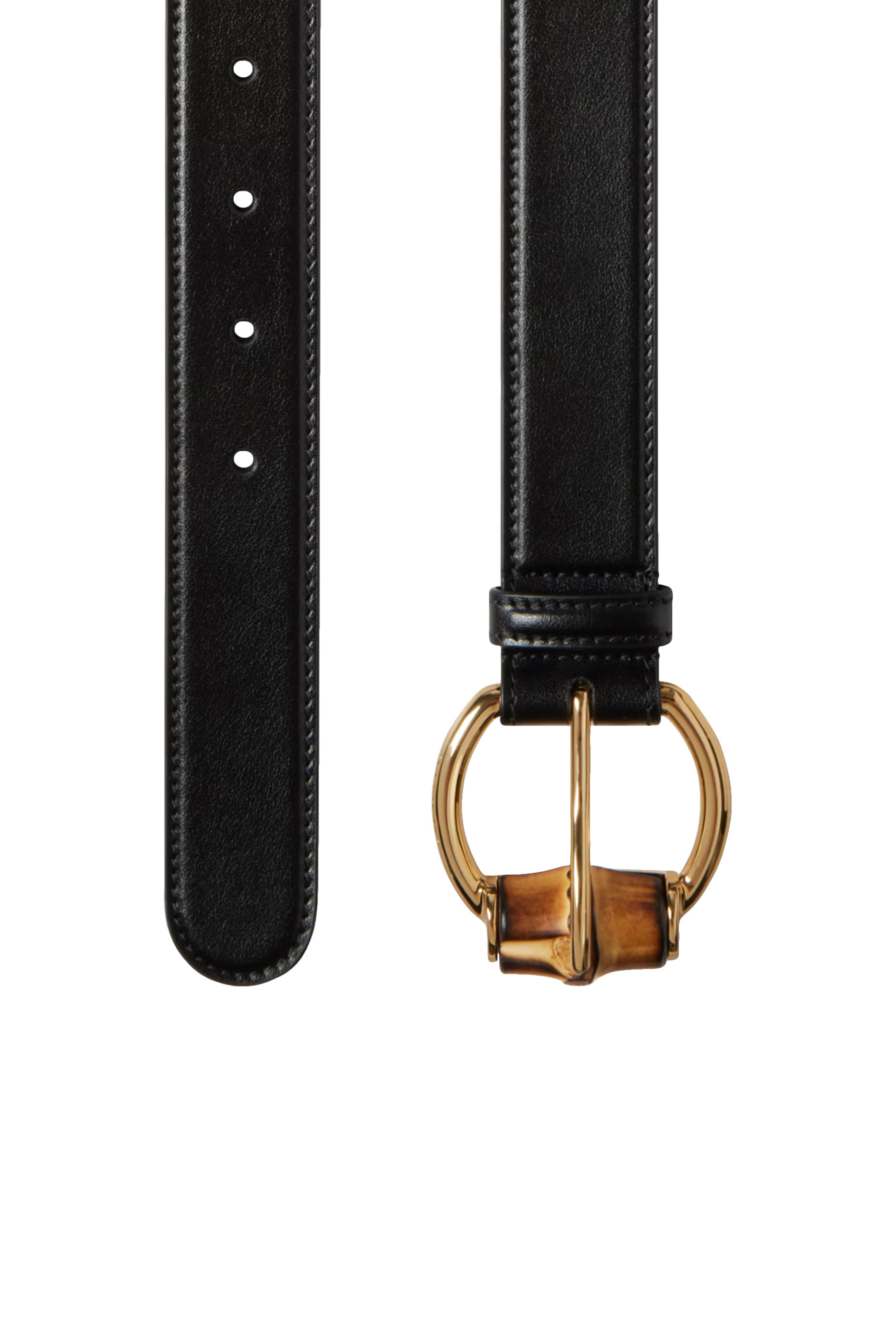 Belt with Bamboo Detail Buckle