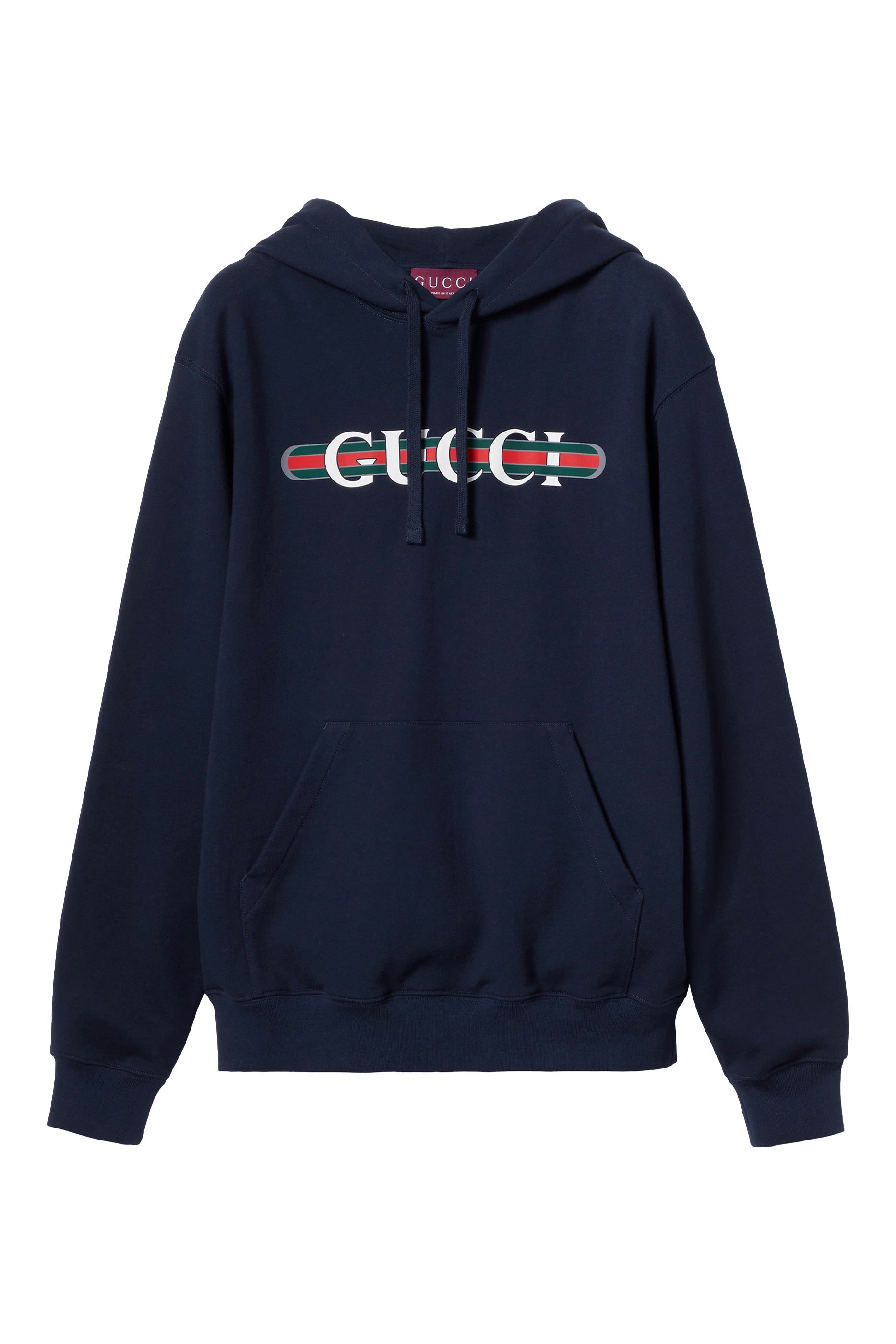 Logo Cotton Jersey Hooded Sweatshirt