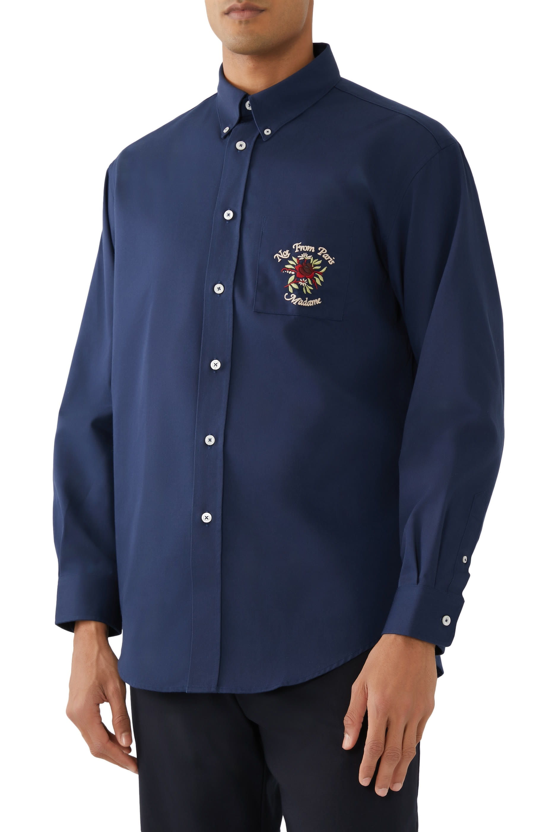 La Chemise Slogan Fleurs