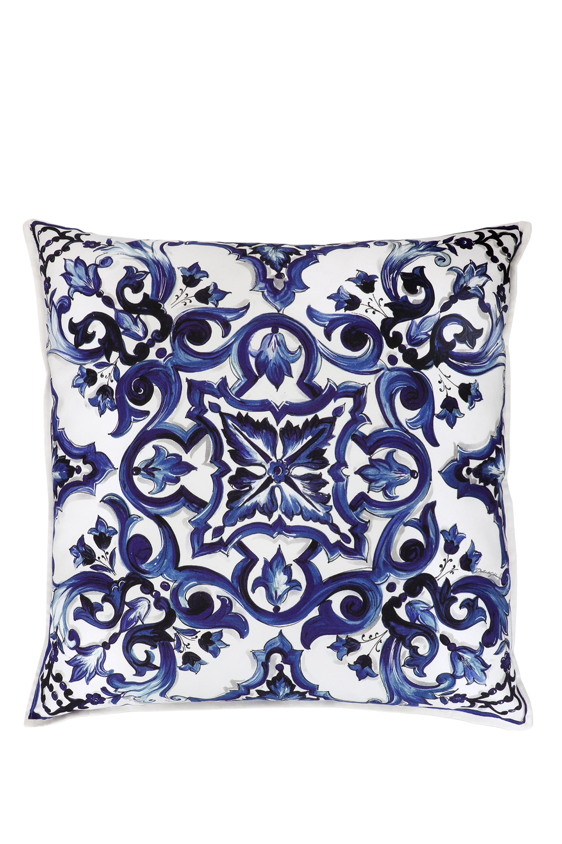 Blu Mediterraneo Medium Canvas Cushion