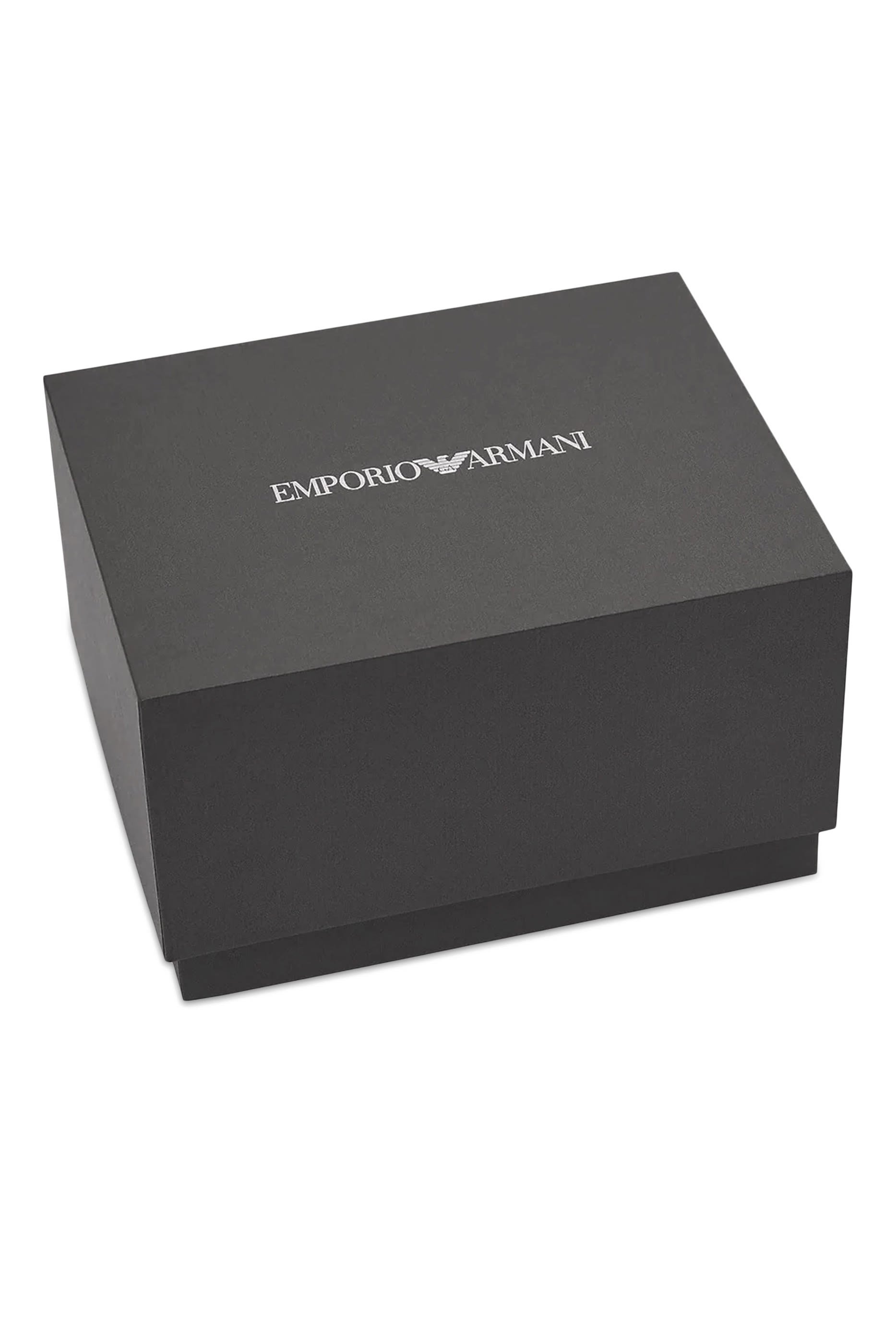 Chronograph Leather Watch and Bracelet Set