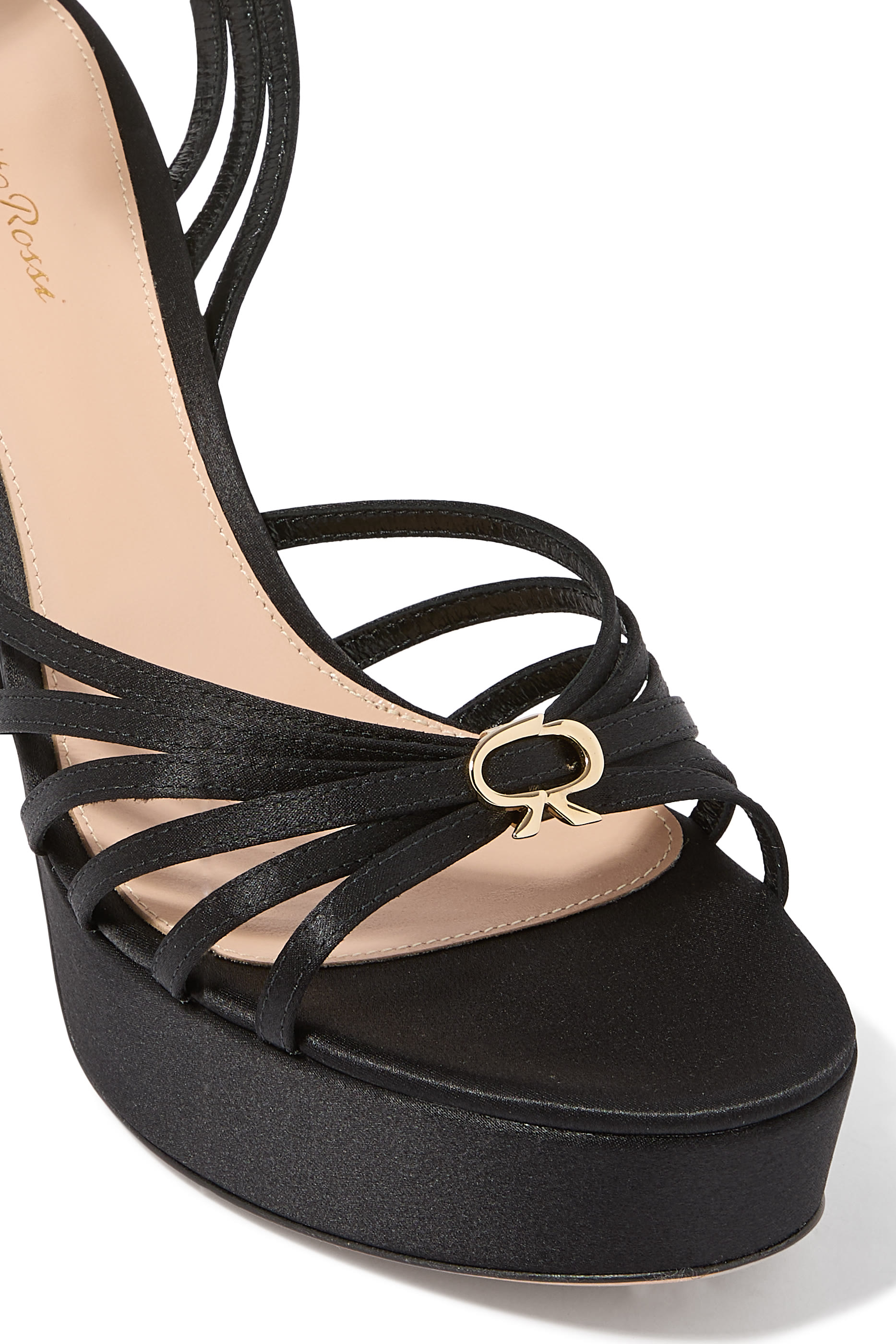 Rita Satin 70 Platform Sandals
