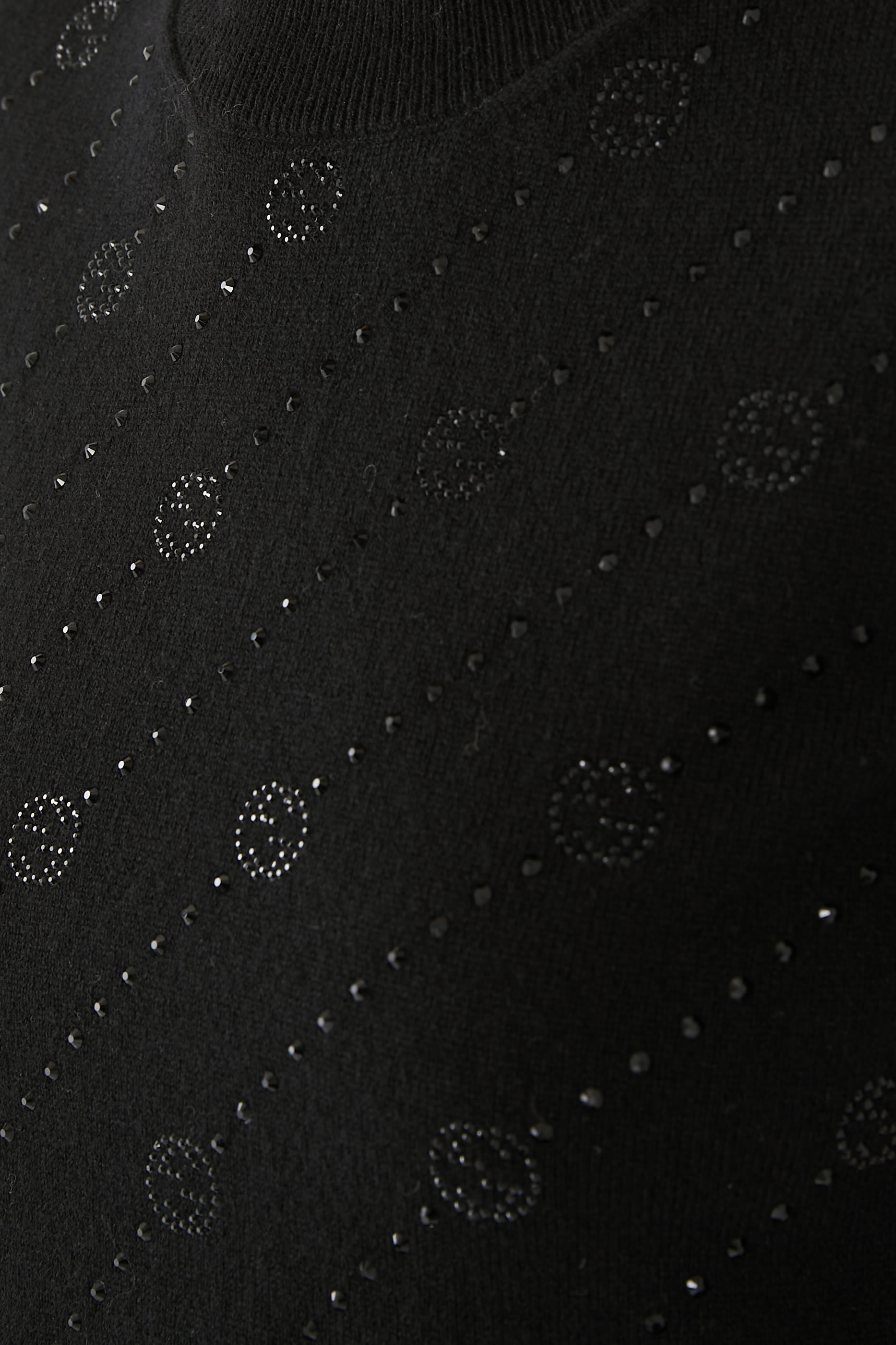 Cashmere Crystal Interlocking G Top