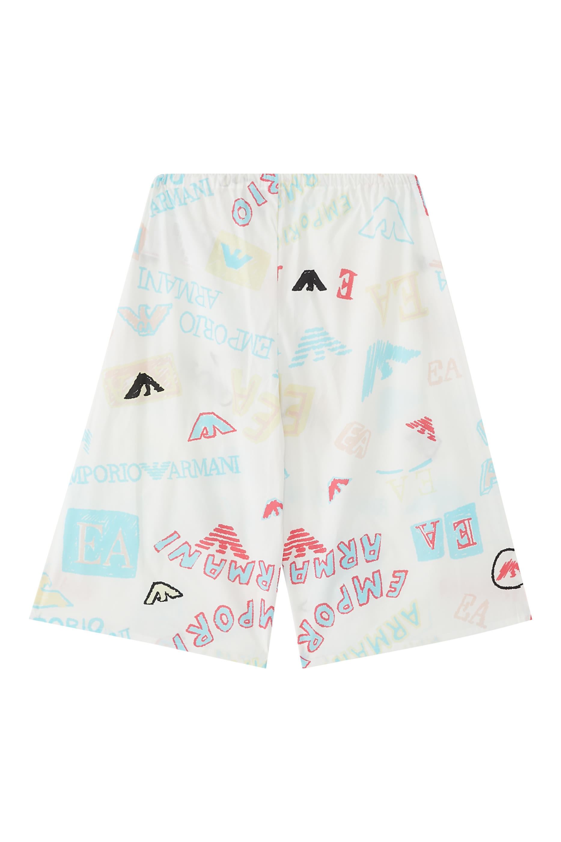 Kids Wide-Leg Poplin Pants