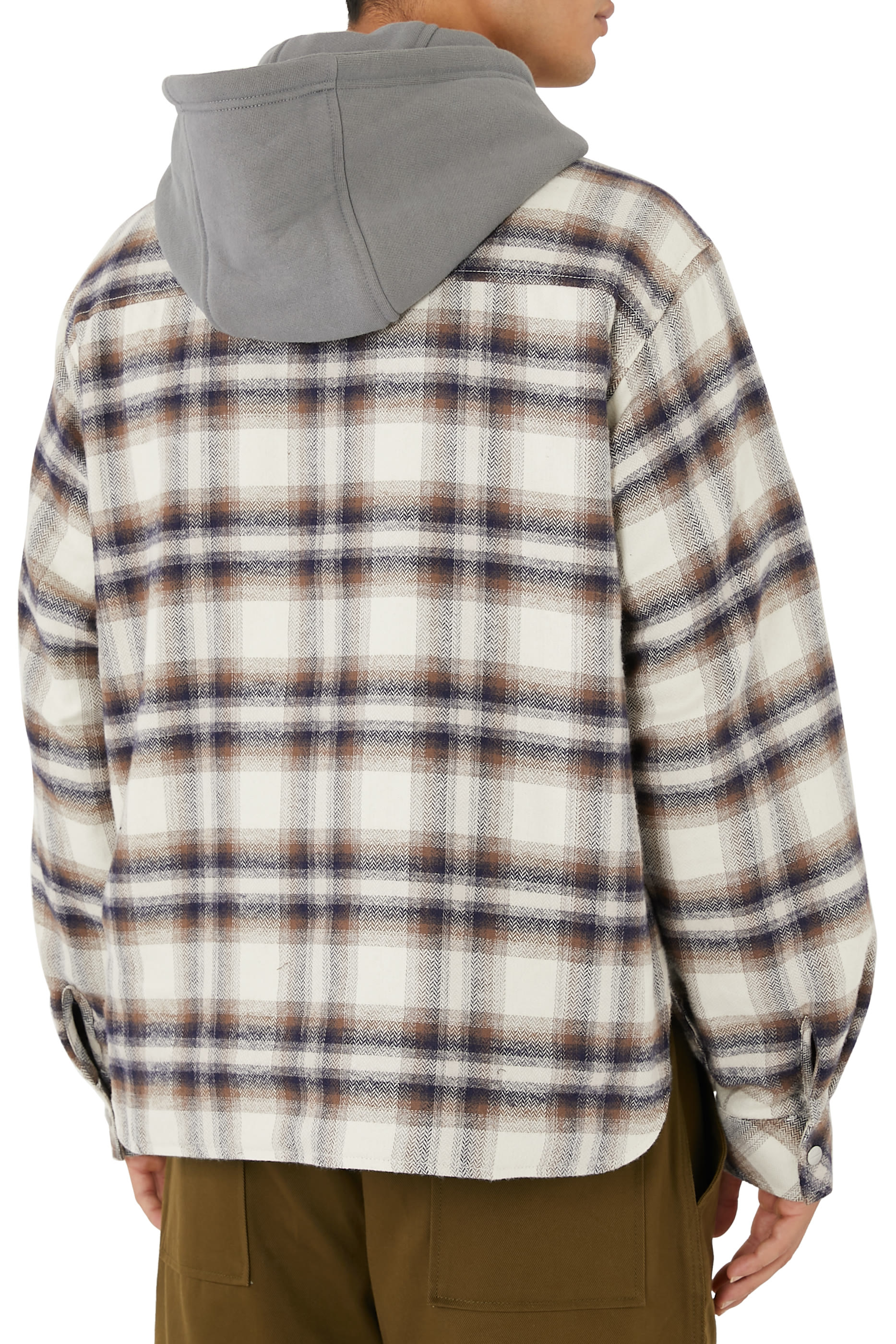 Hooded Flannel Jacket