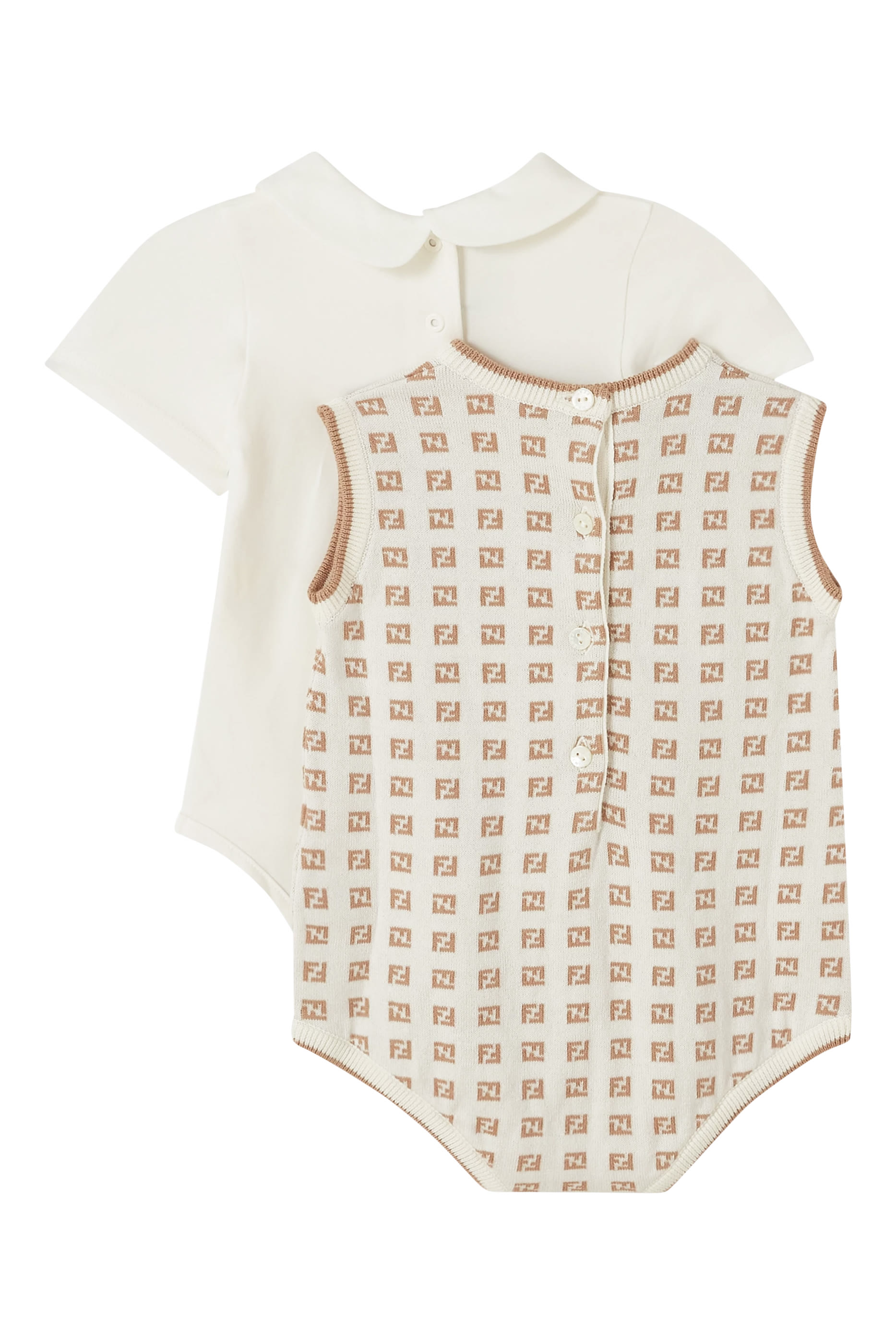 Kids  Cotton Jumpsuit &ndash; Set of 2 