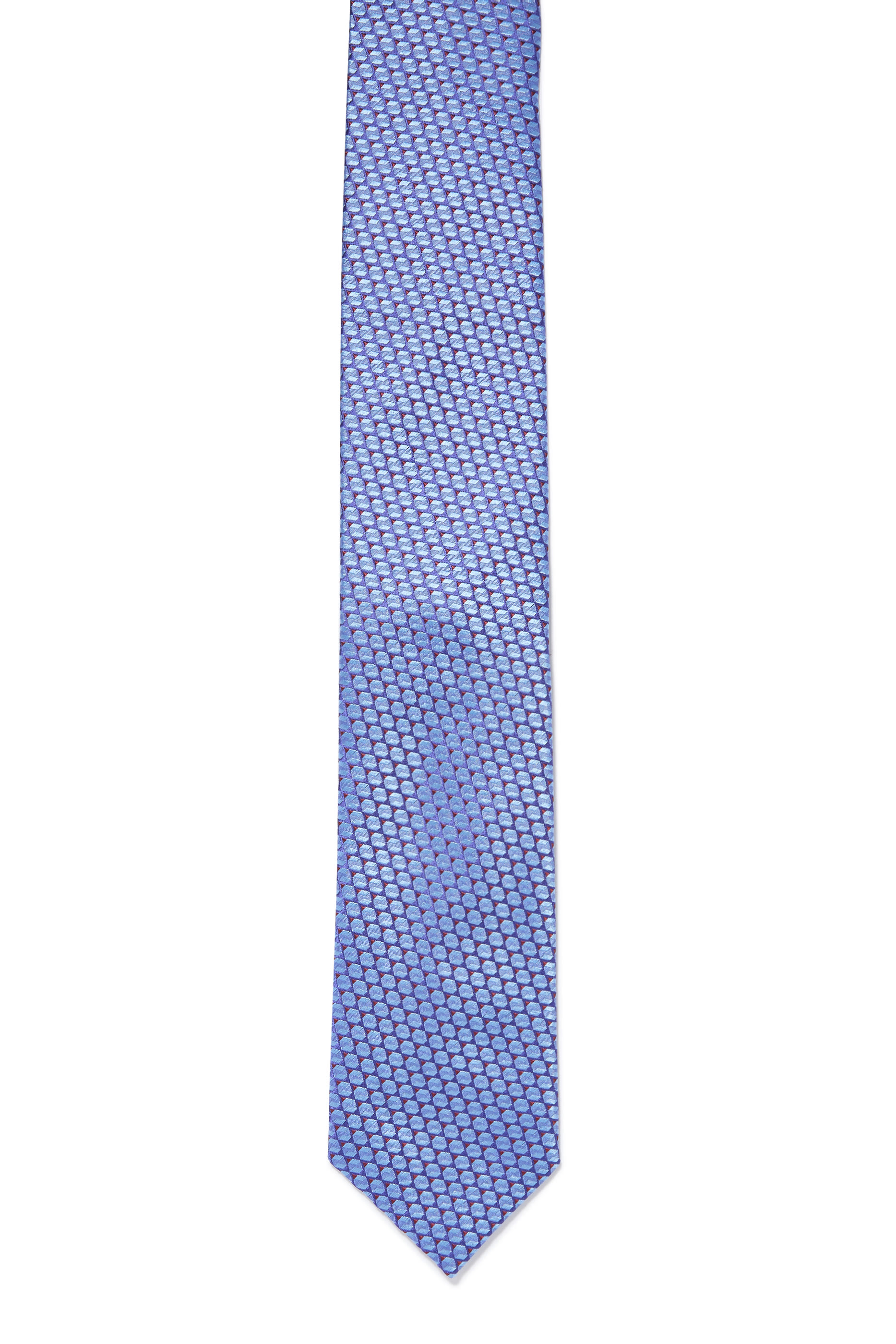 Geometric Silk Tie