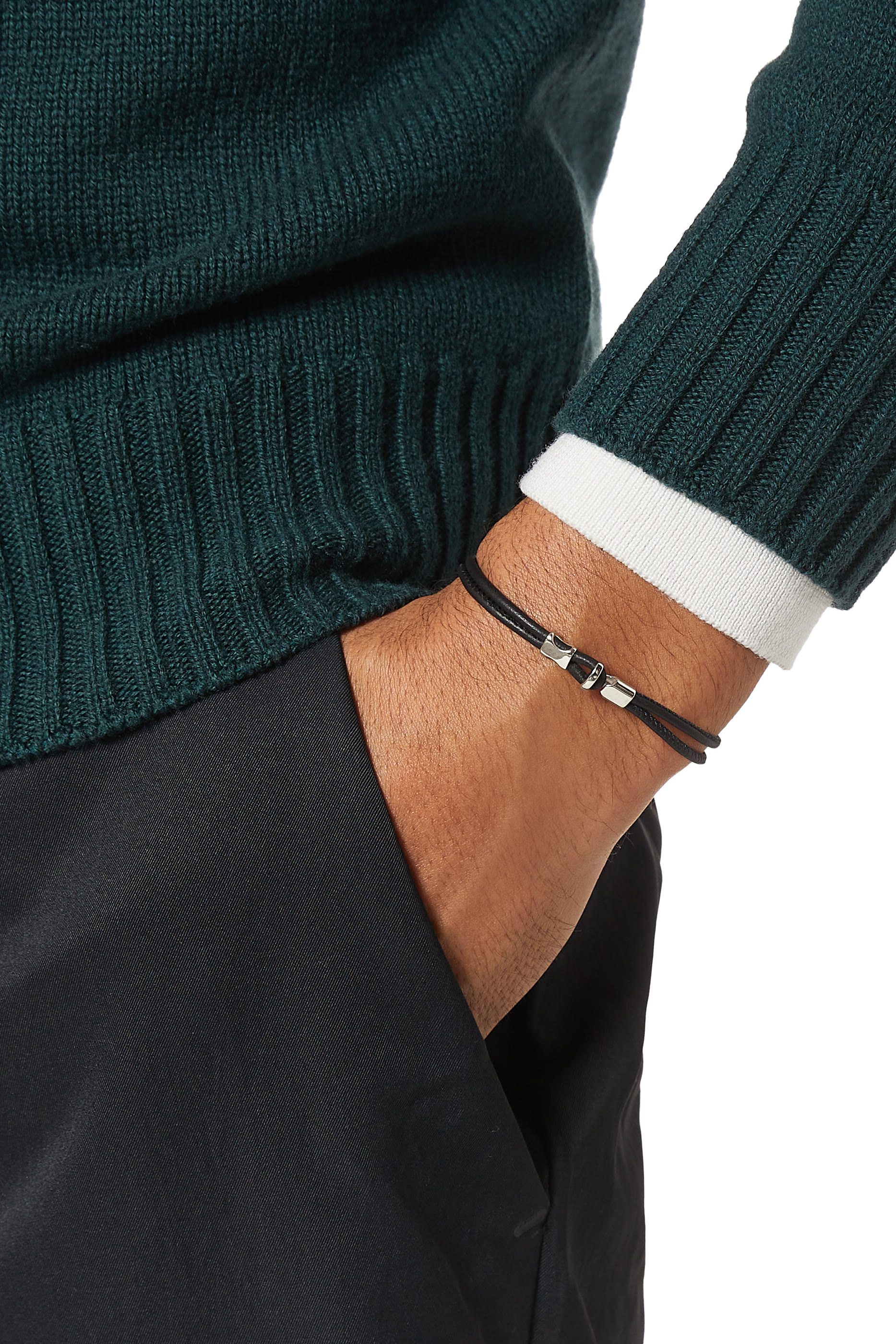 Orson Loop Leather Bracelet