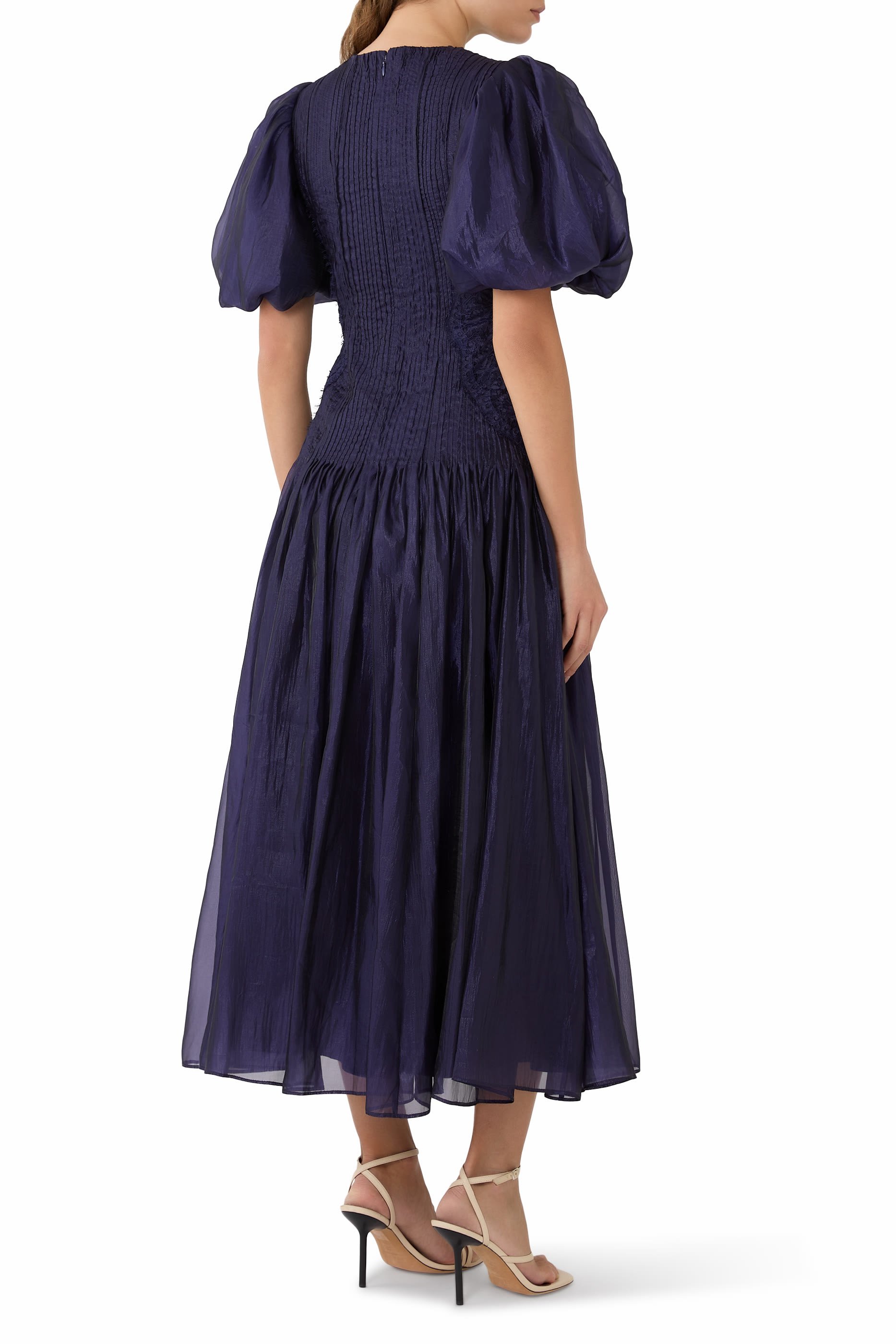 Ophelia Lace Midi Dress 