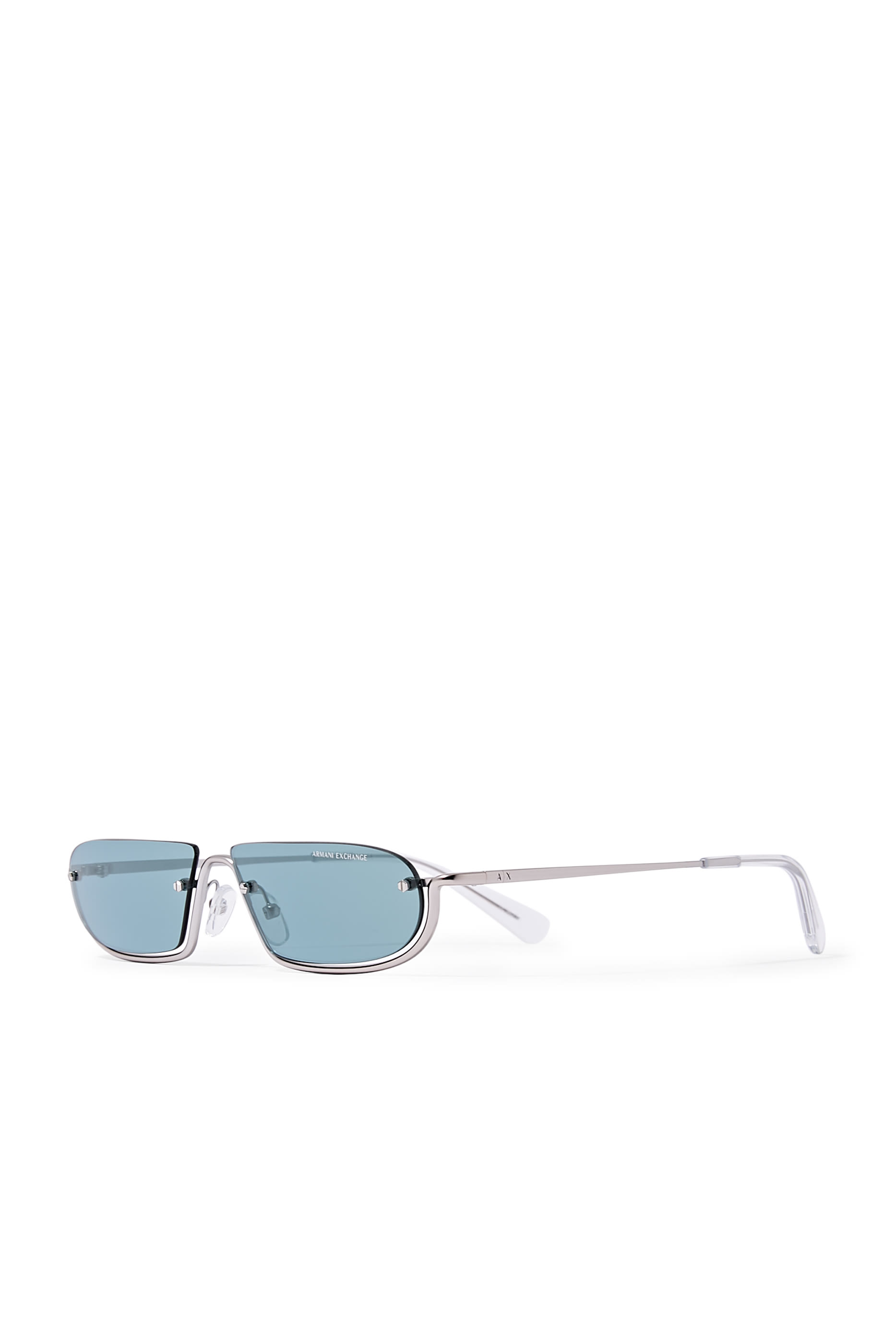 Club Cult Irregular Metal Sunglasses