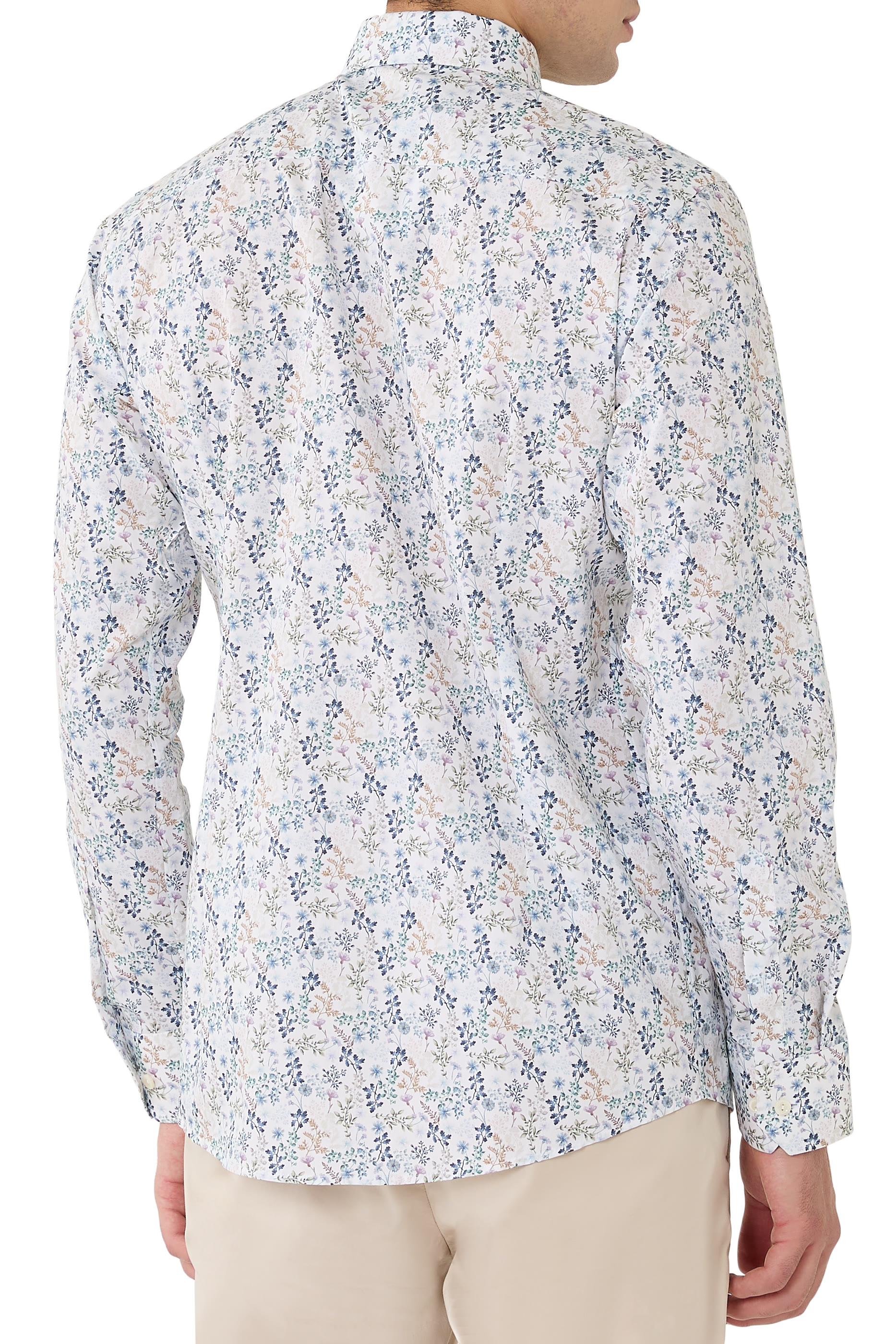 Floral Signature Twill Shirt
