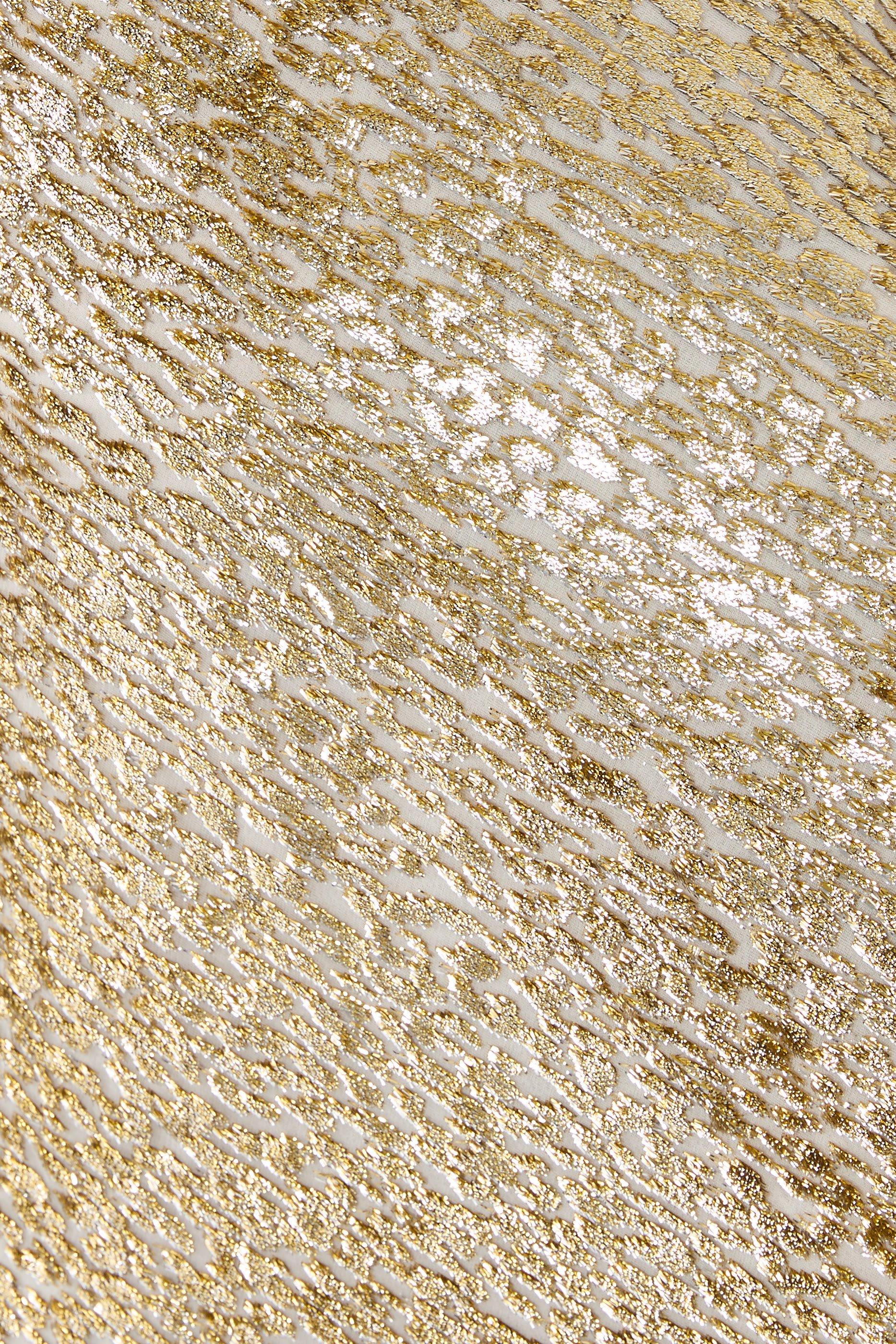 Fil Coupé Maxi Dress