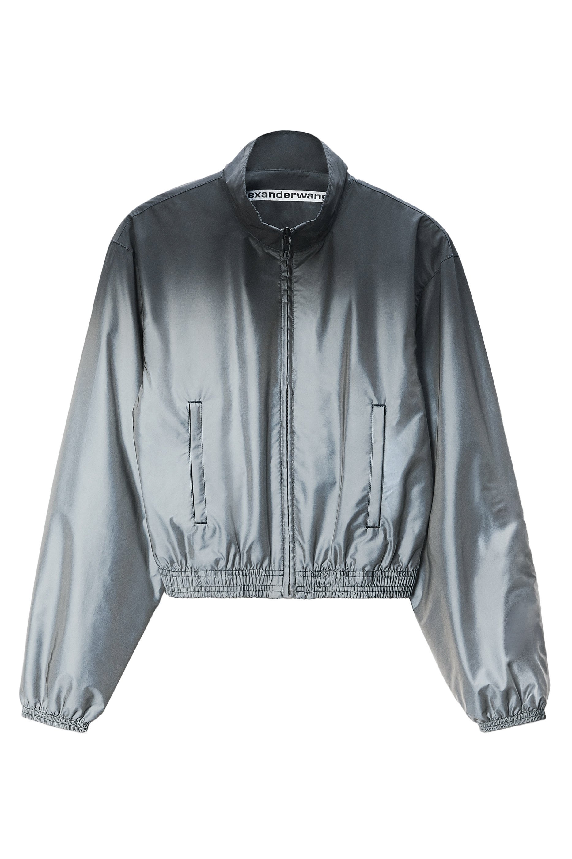  Reflective Shrunken Track Jacket 