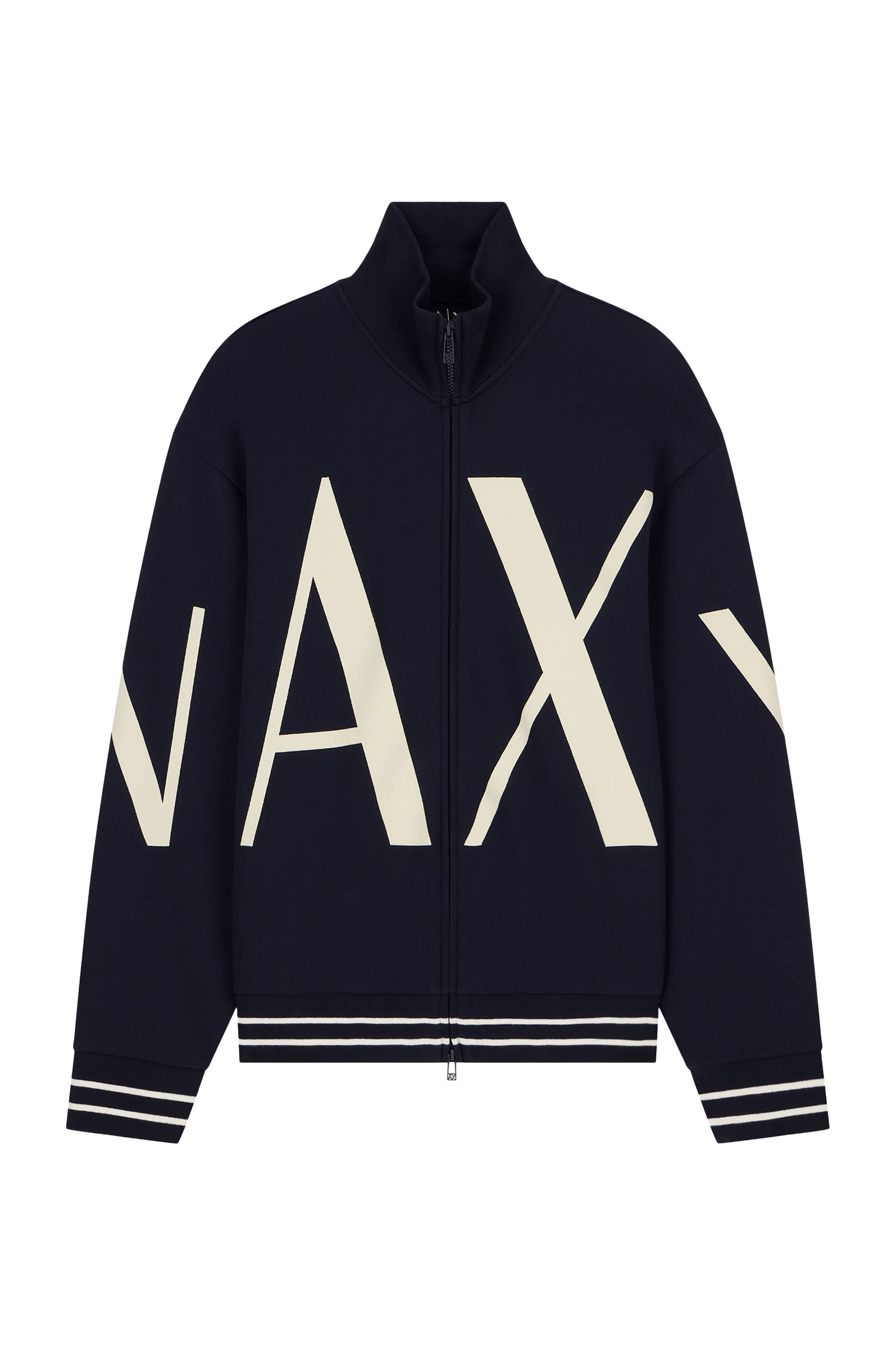AX Logo Zip-Up Sweatshirt