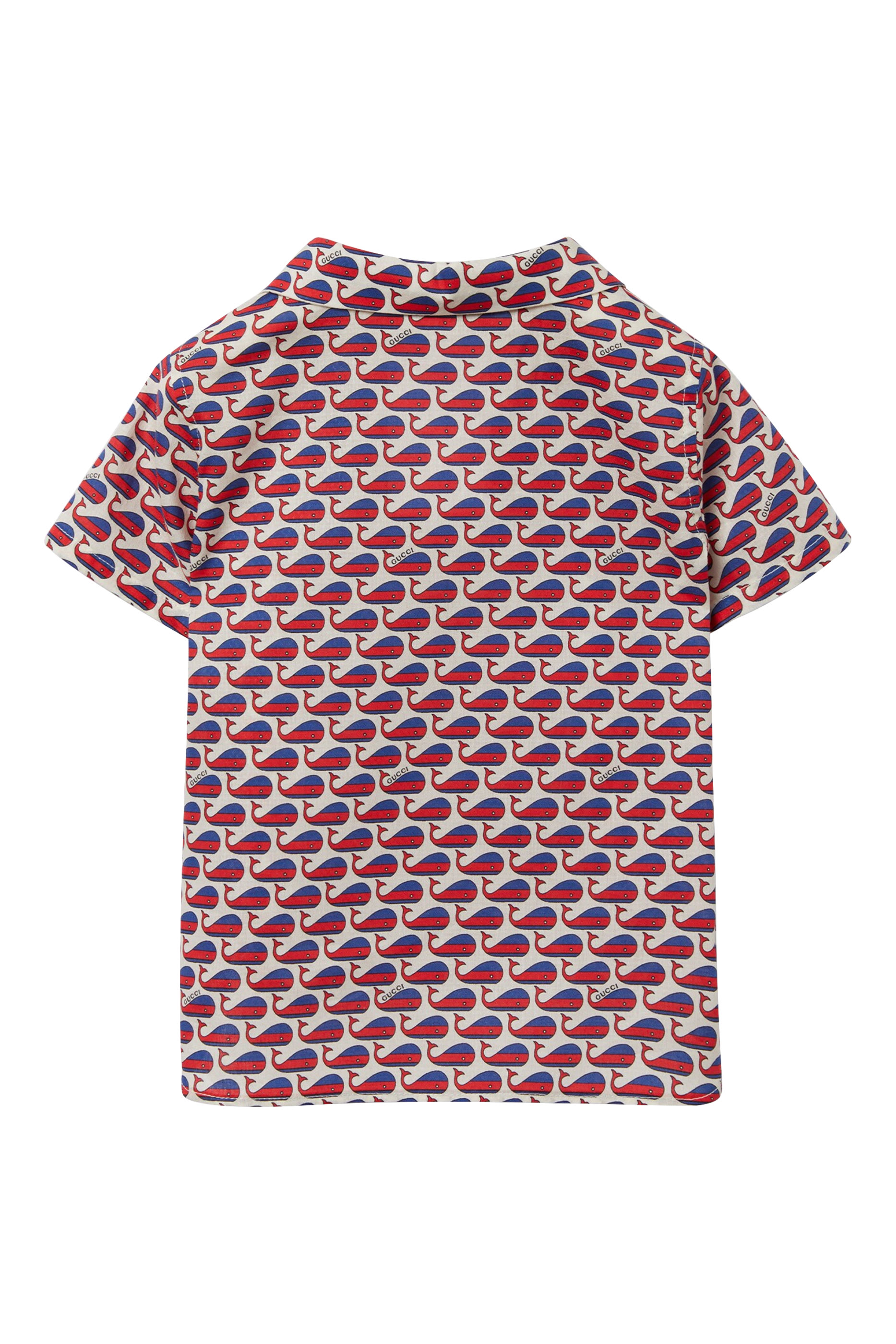 Kids Printed Cotton Shirt