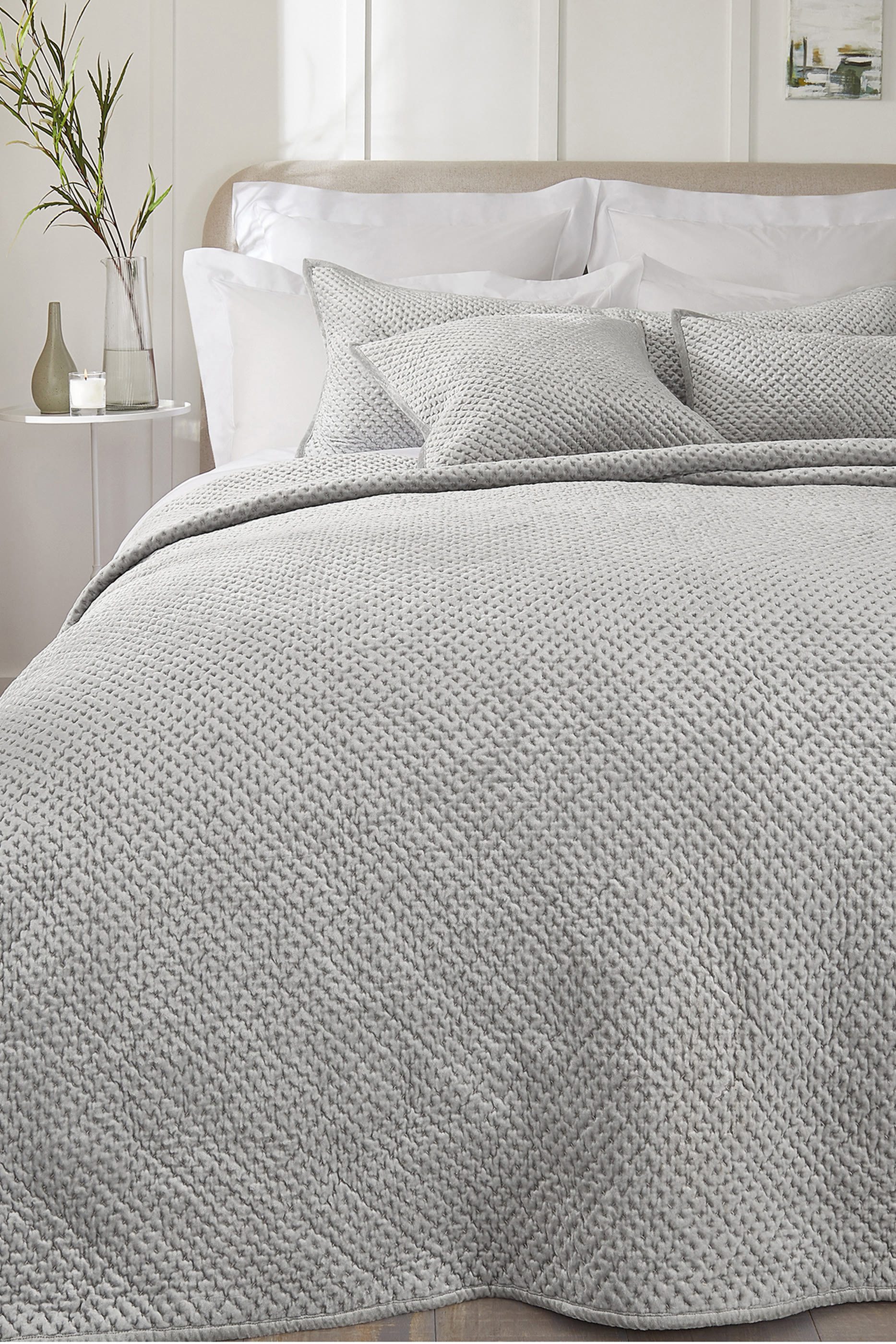 Brompton Silver Quilt