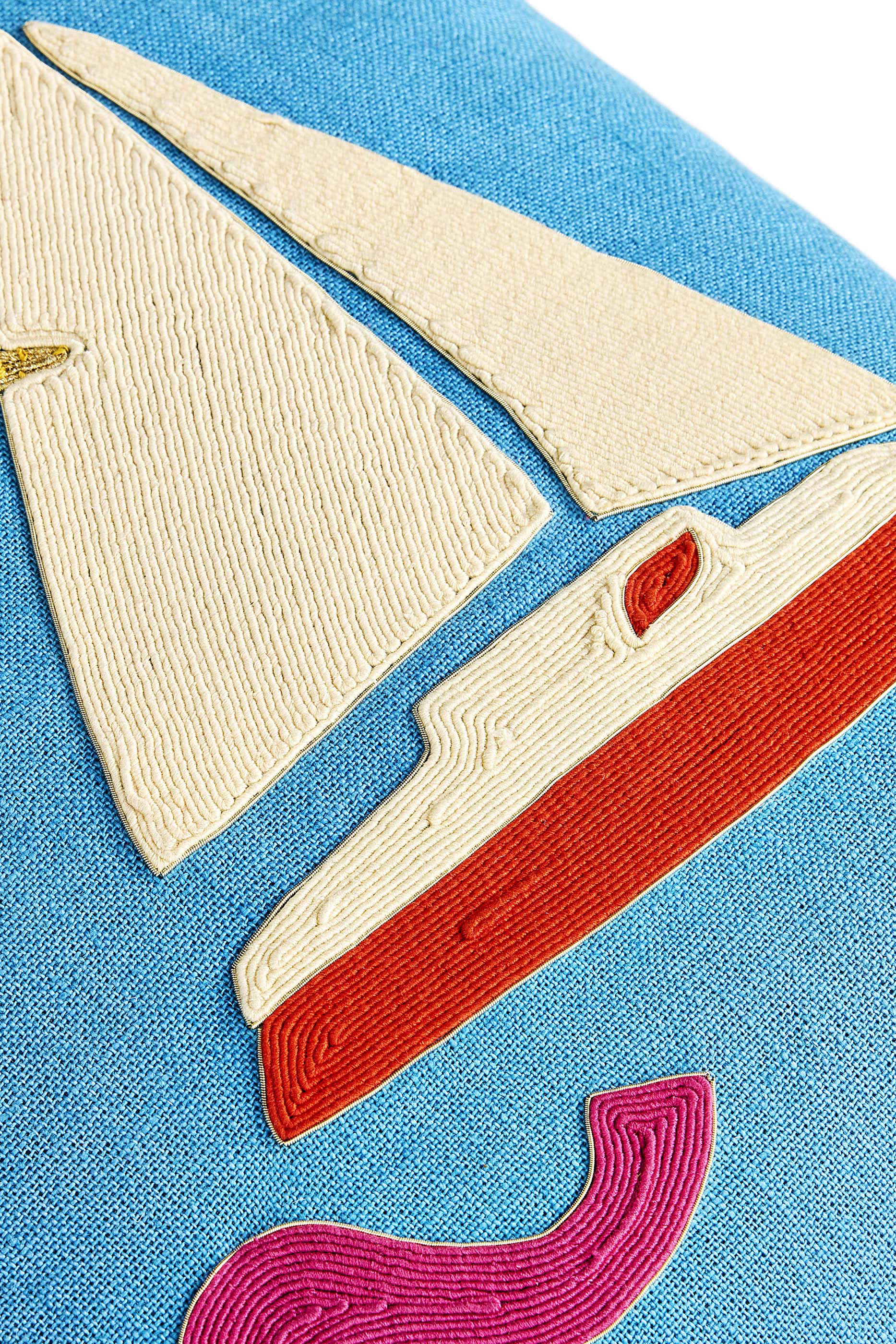 Playa Corded Sailboat Cushion