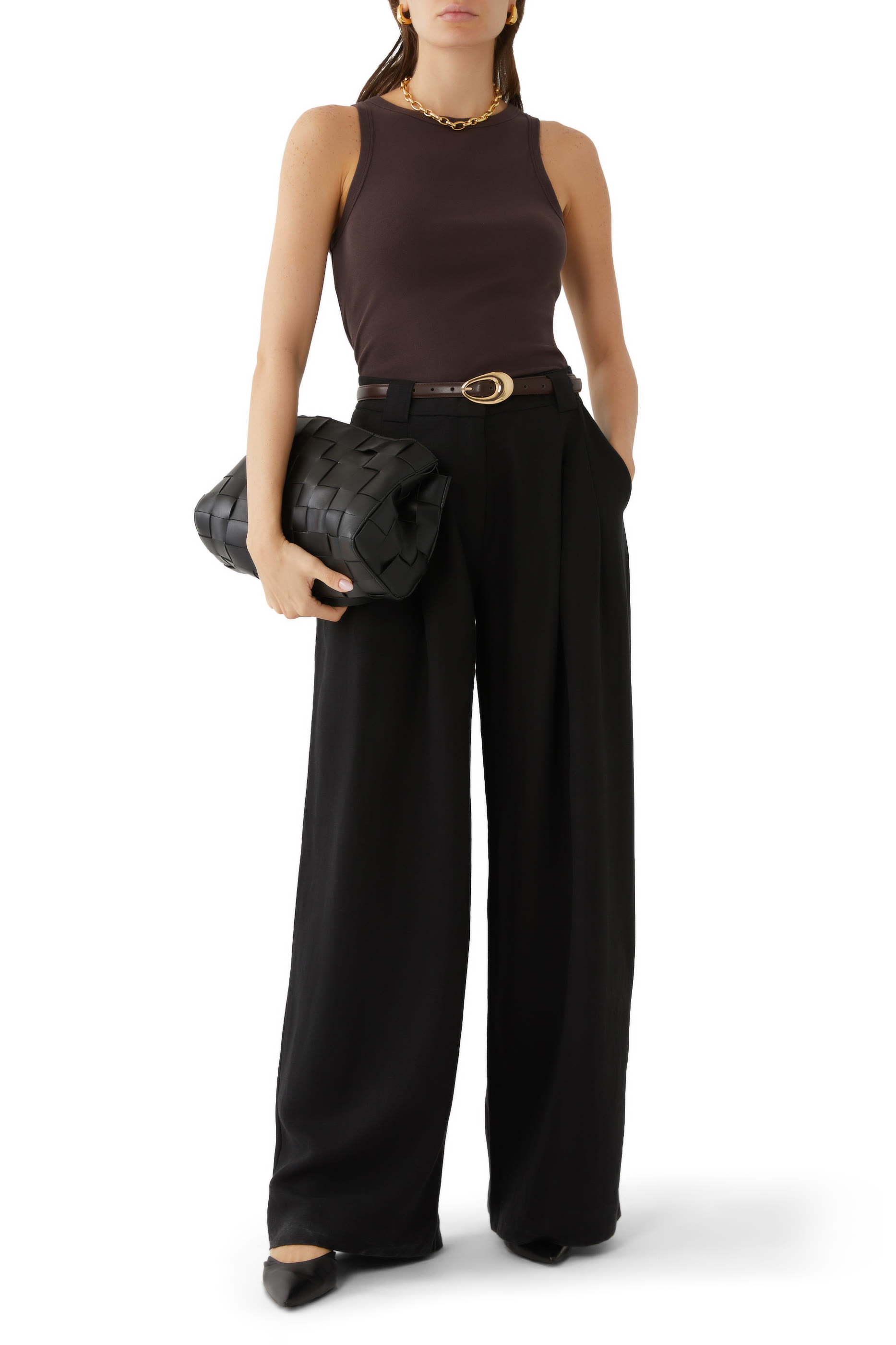 Organic Cotton Bateau Tank Top