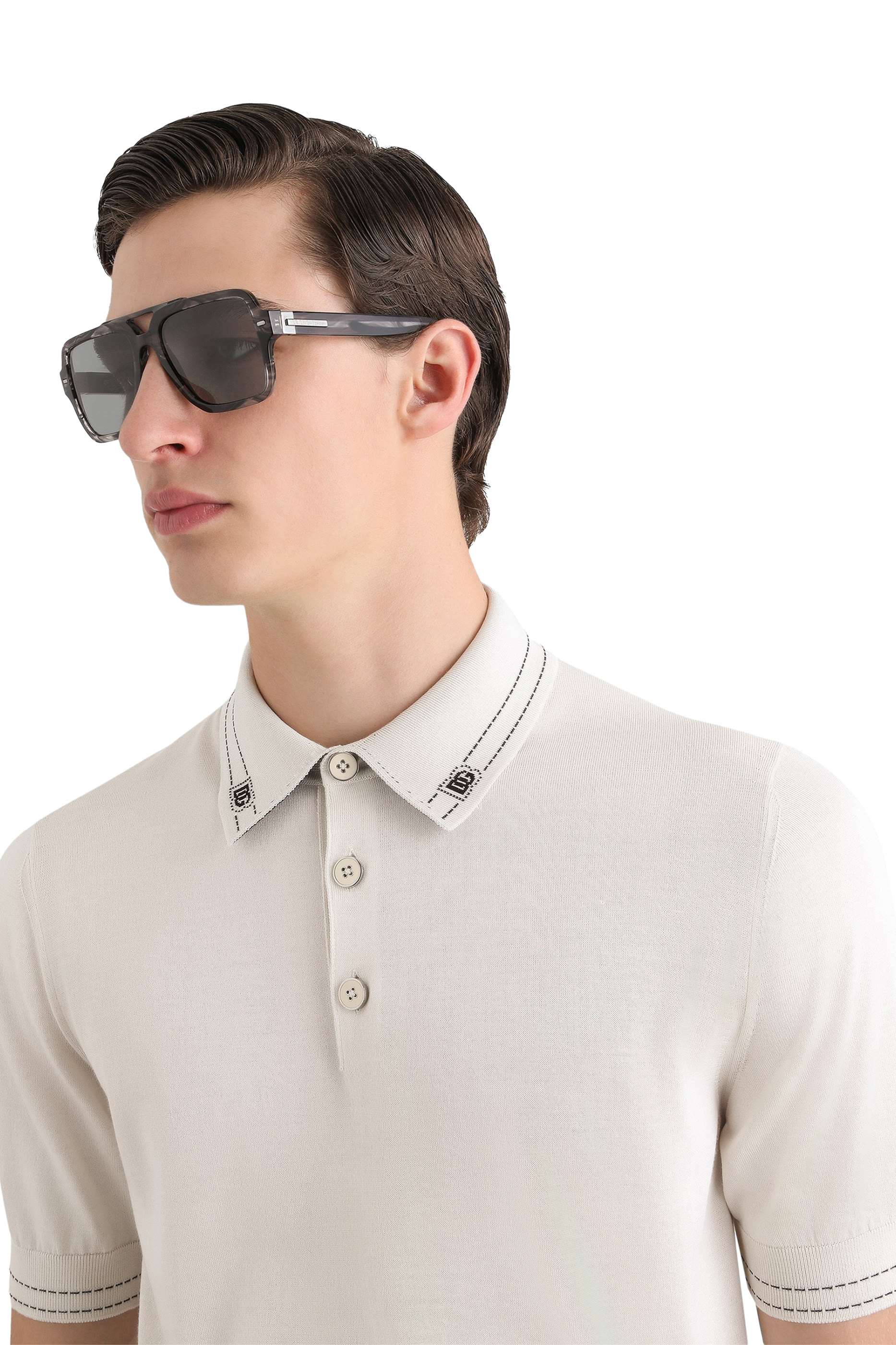 Silk Polo Shirt