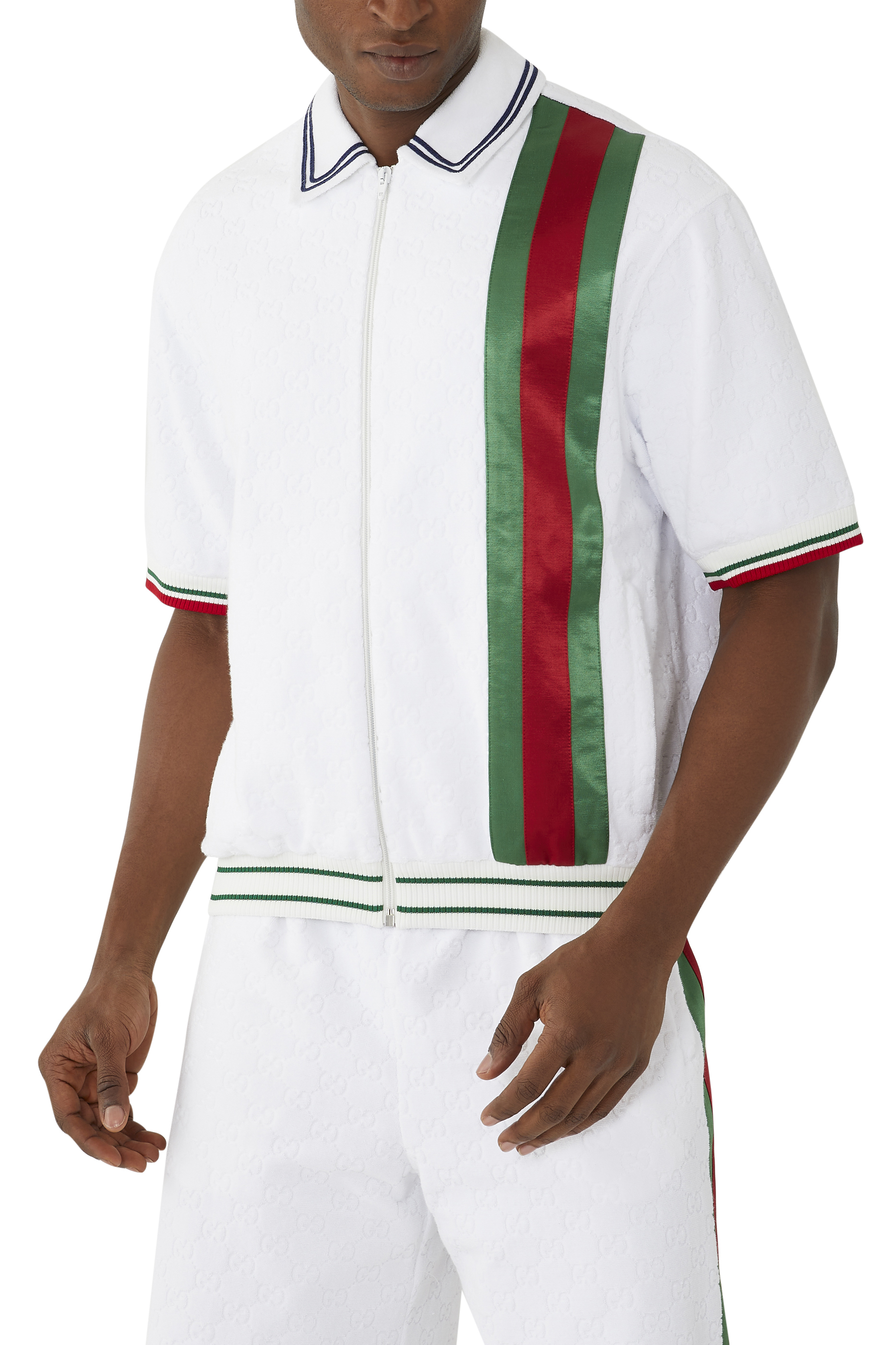 Web Detail Polo Shirt