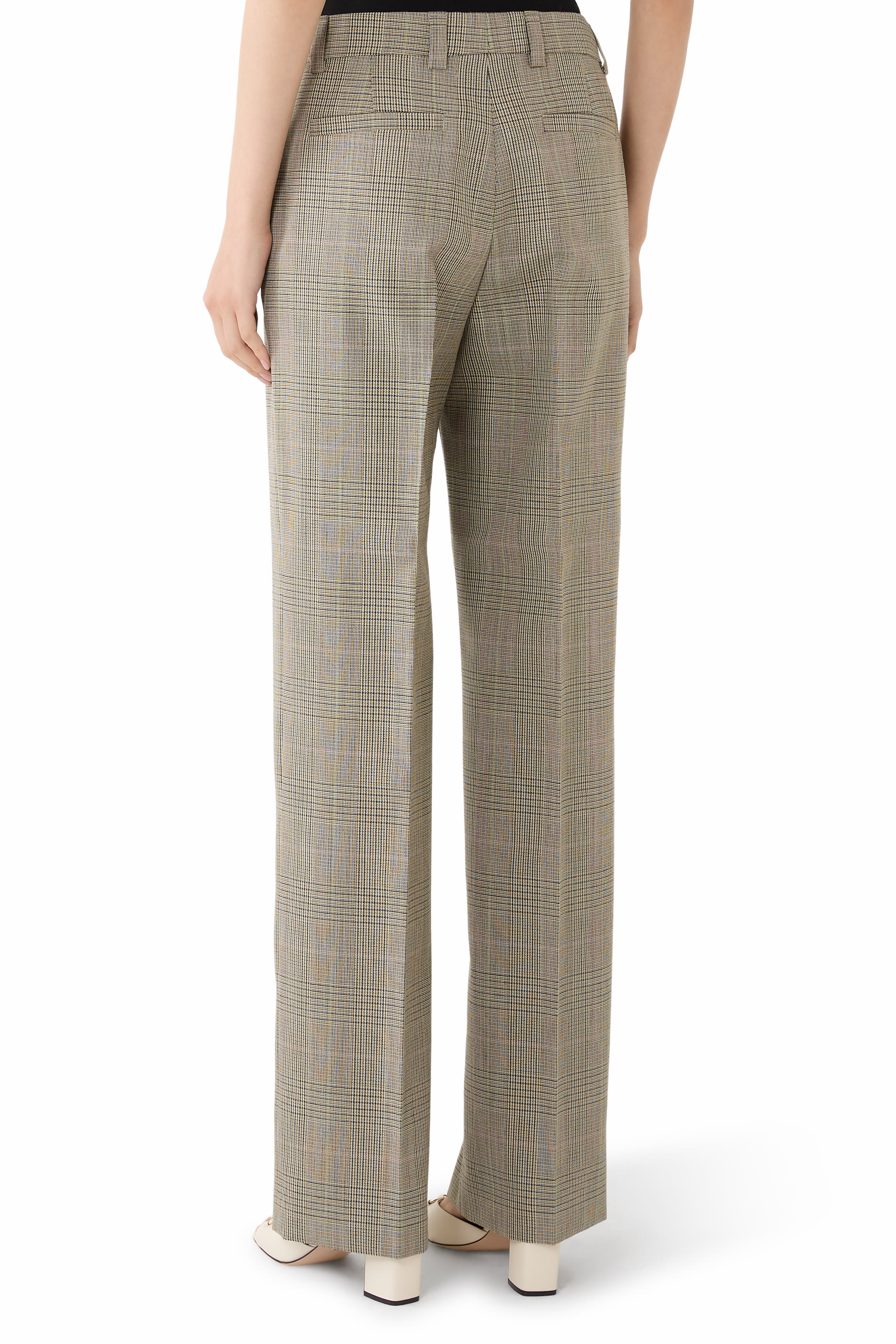  Prince of Wales Wool Pants