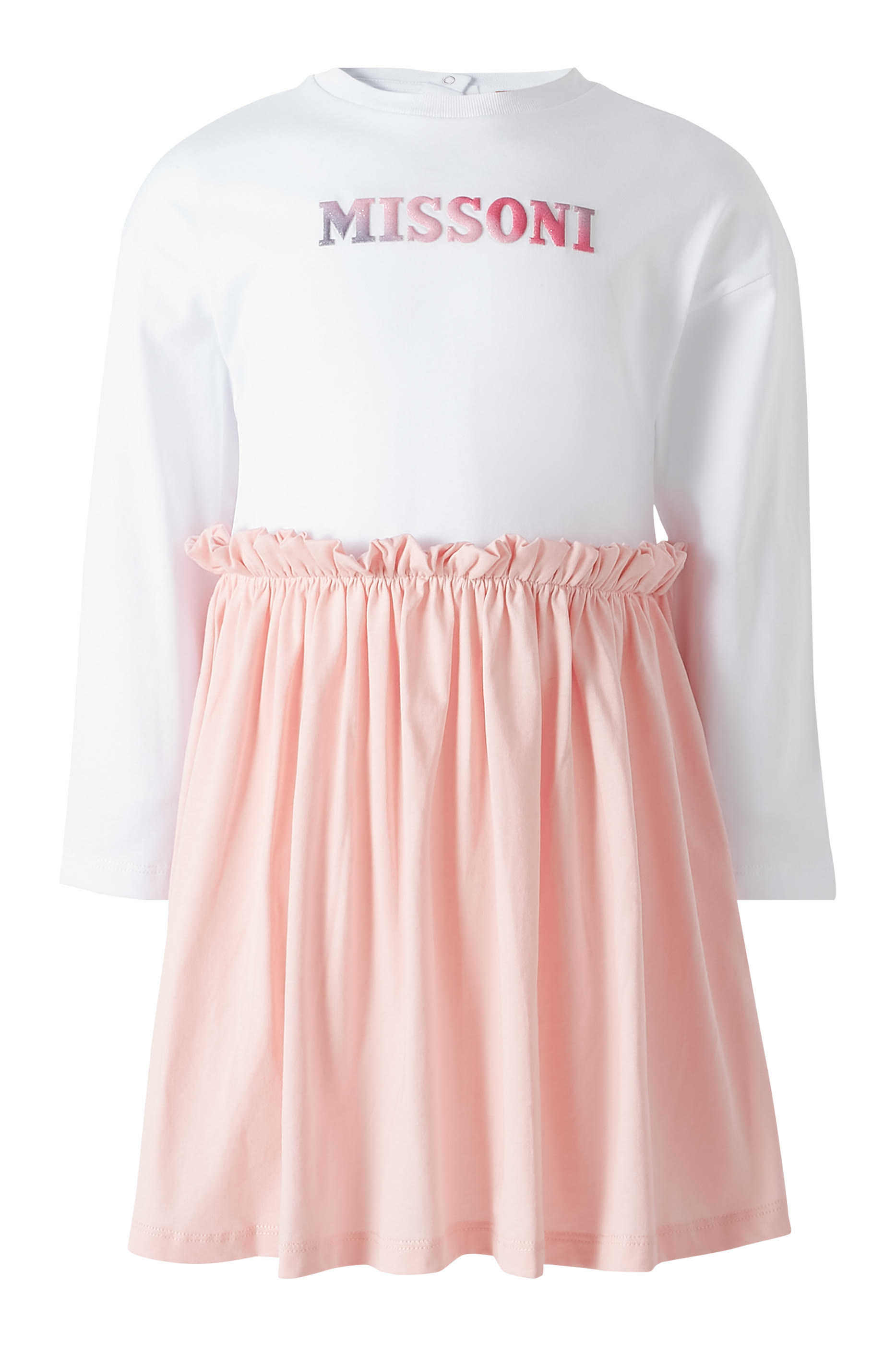 Kids Degrade Logo Jersey Dress