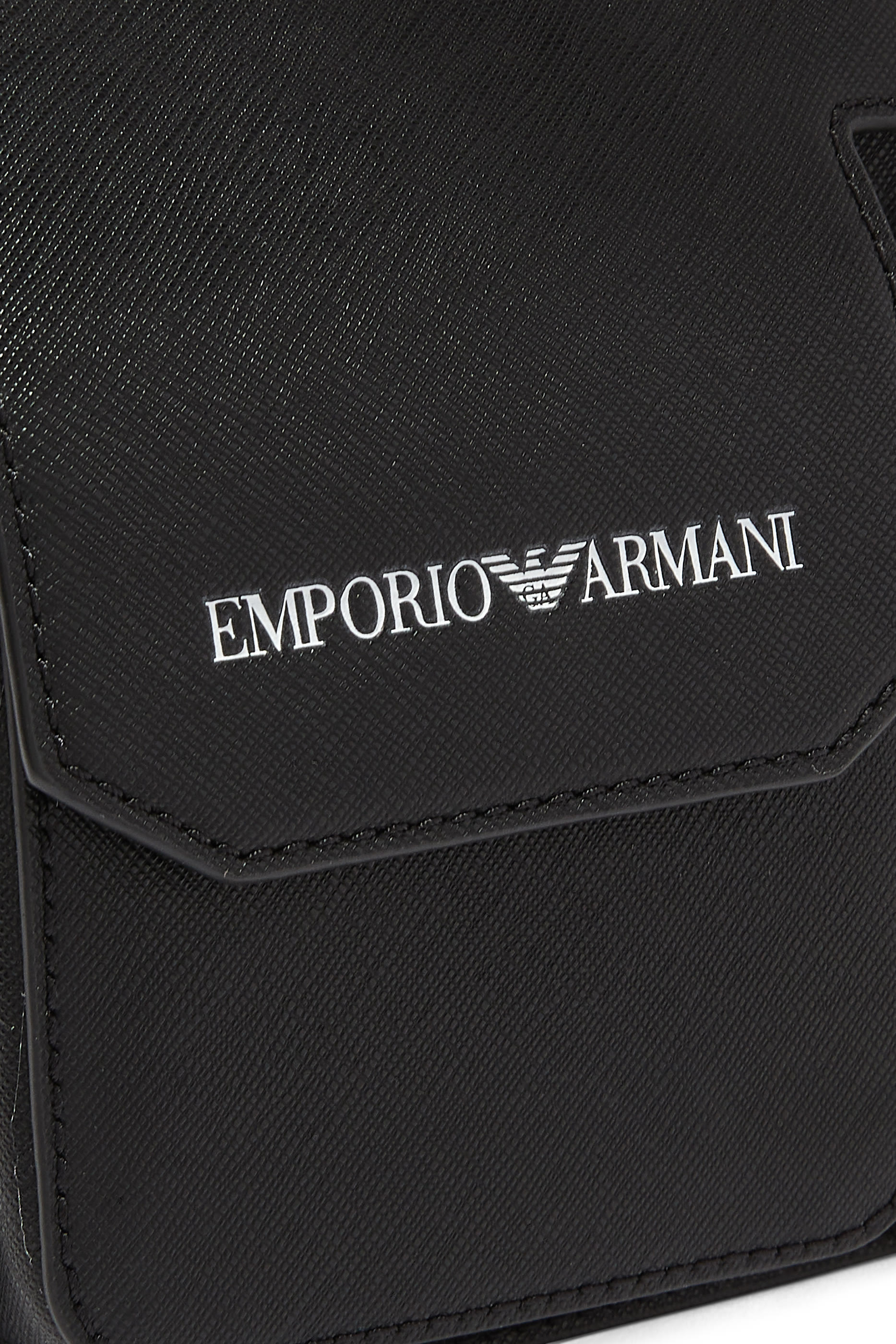 EA Tech Case Crossbody Bag in Eco Leather