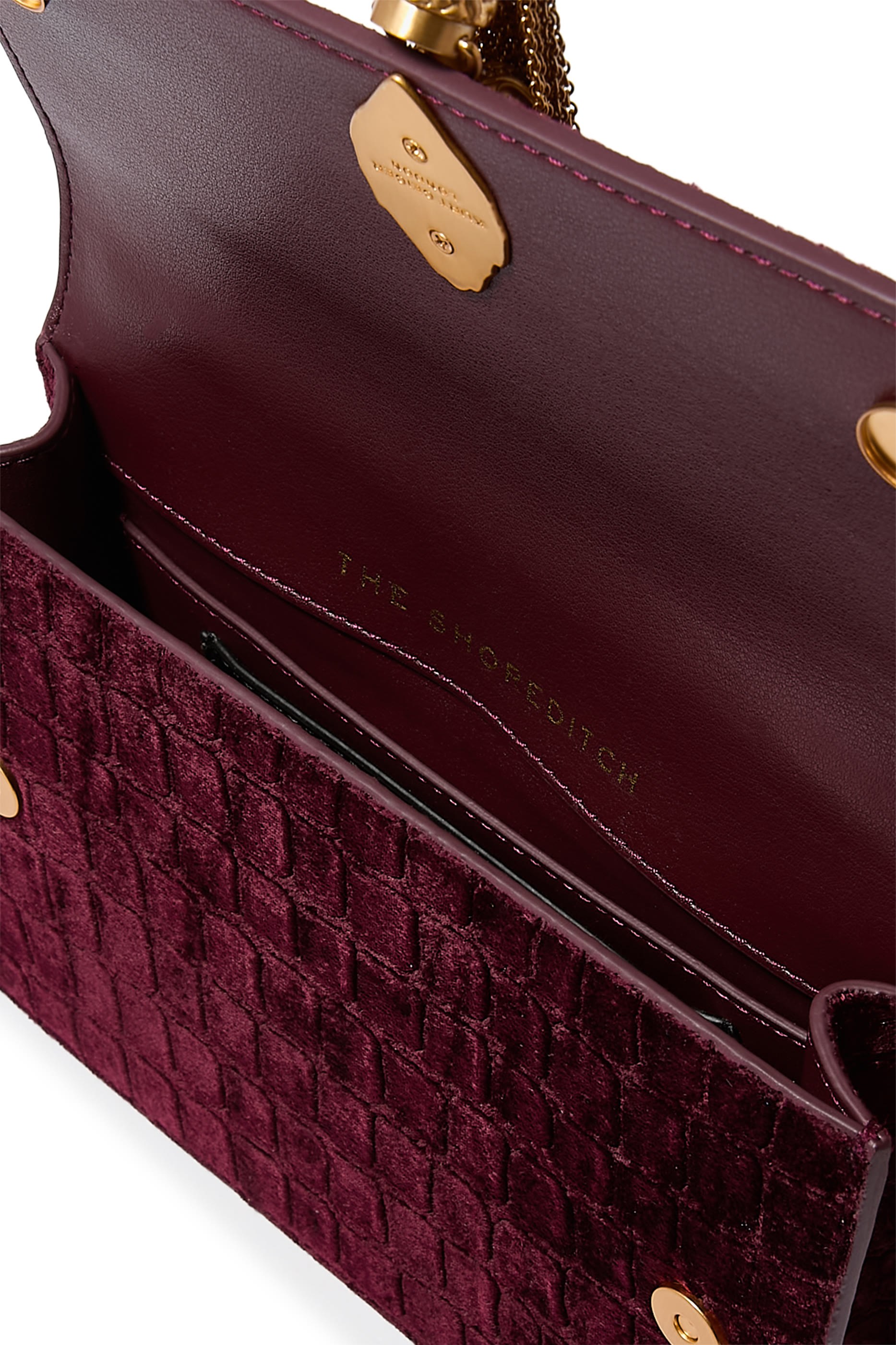 Shoreditch Velvet Crossbody Bag