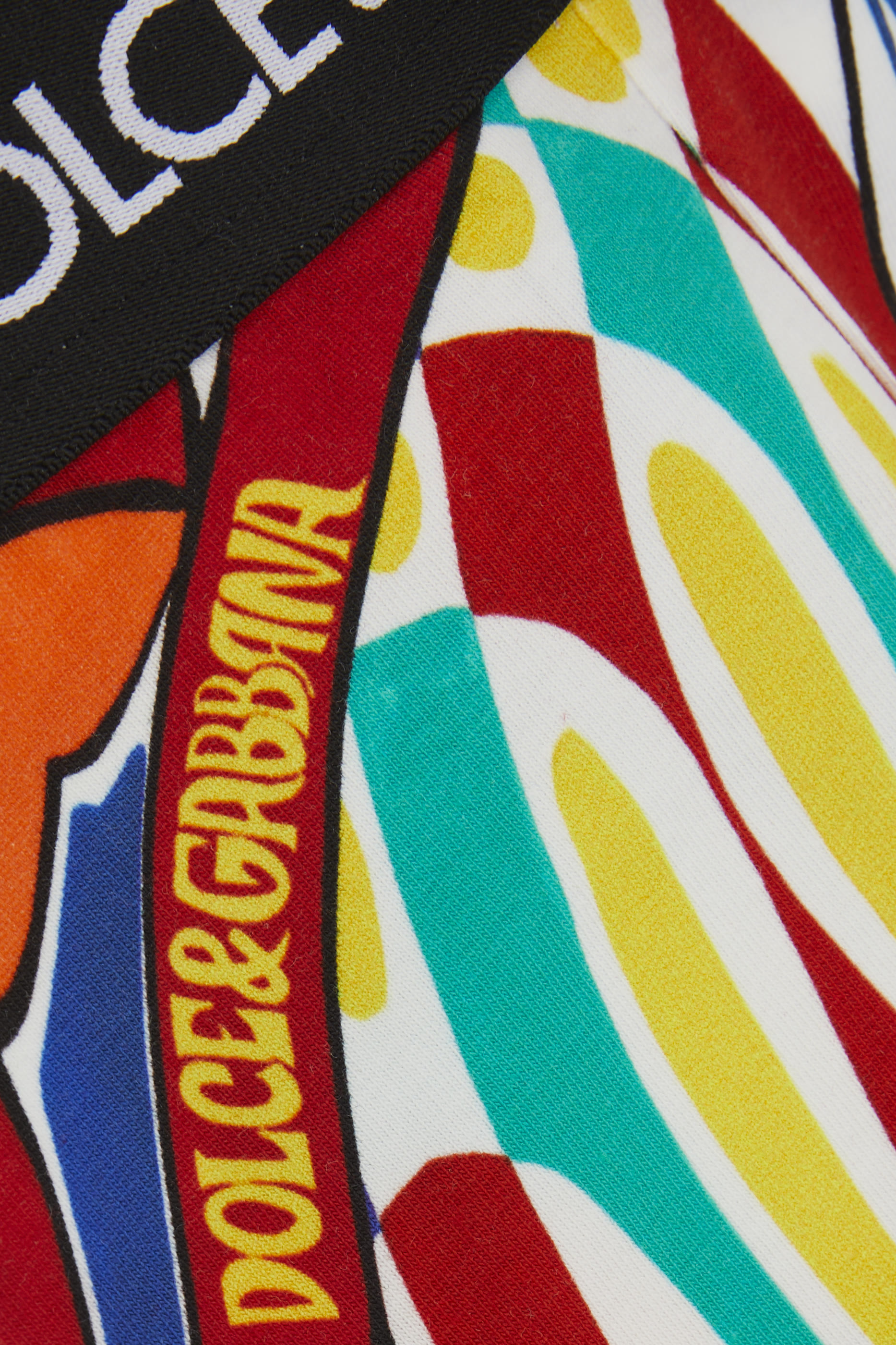 Kids Carretto Print Interlock Leggings