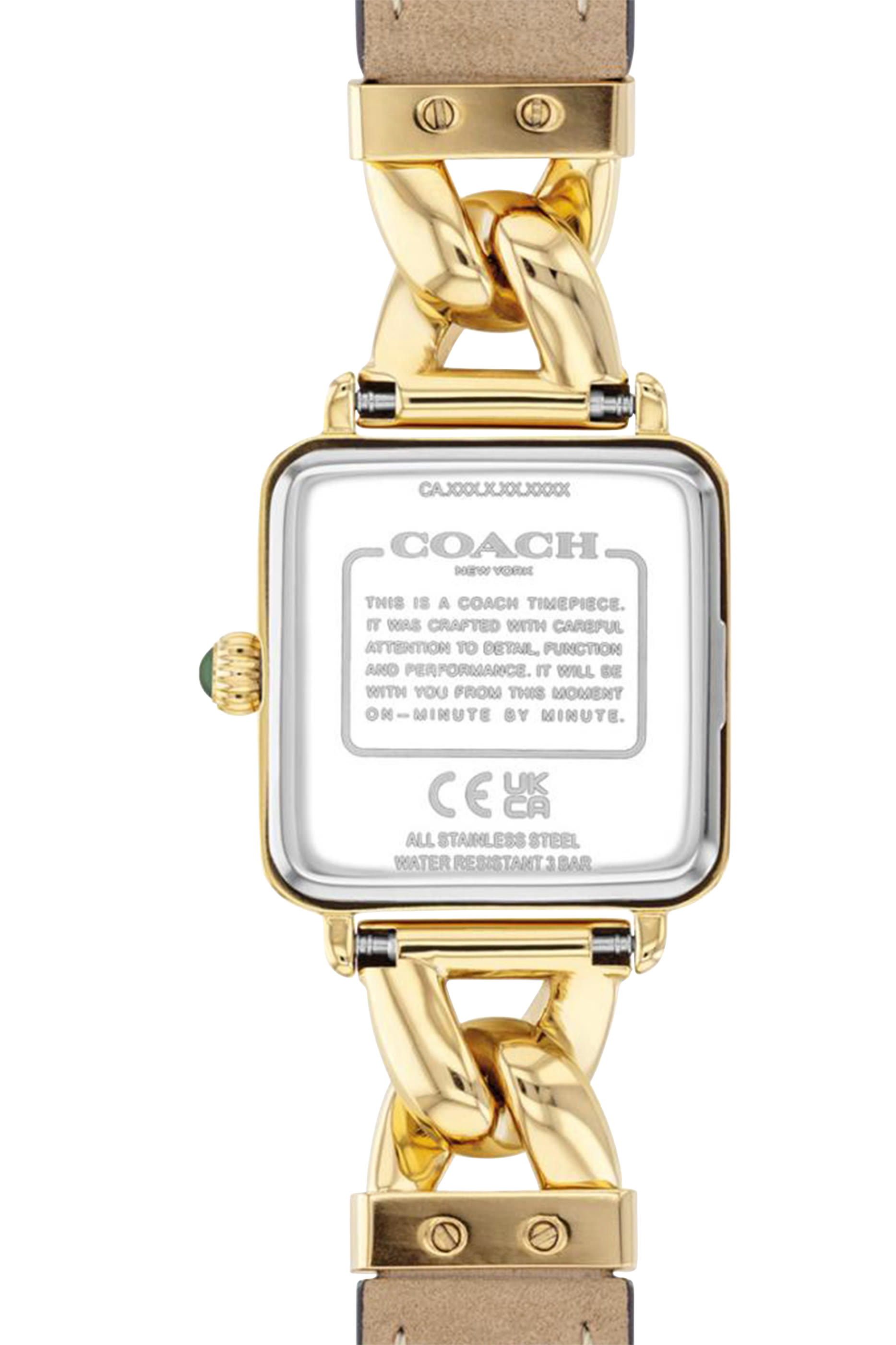  Cass Twisted Leather Watch