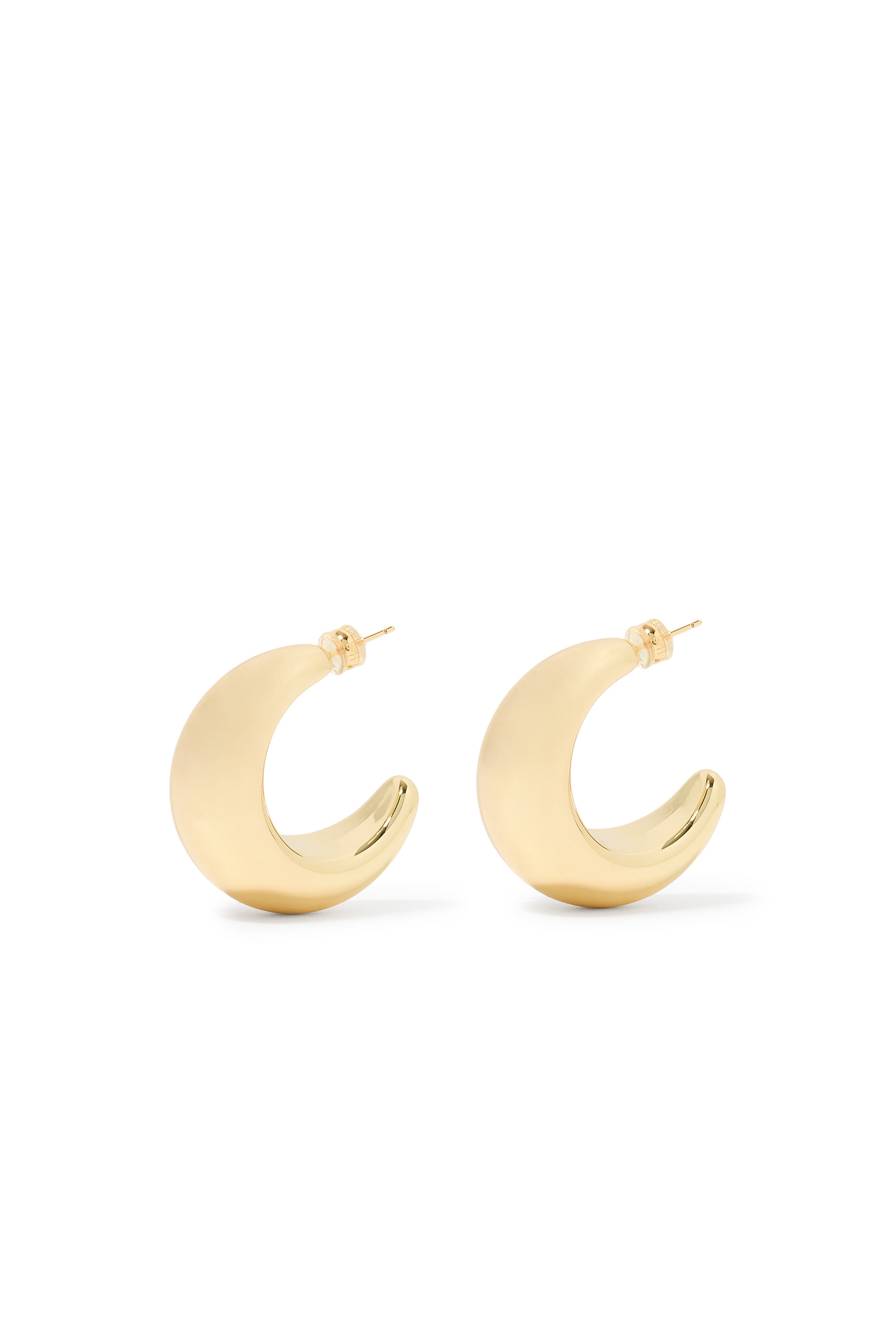 Tsuki Hoops Earrings