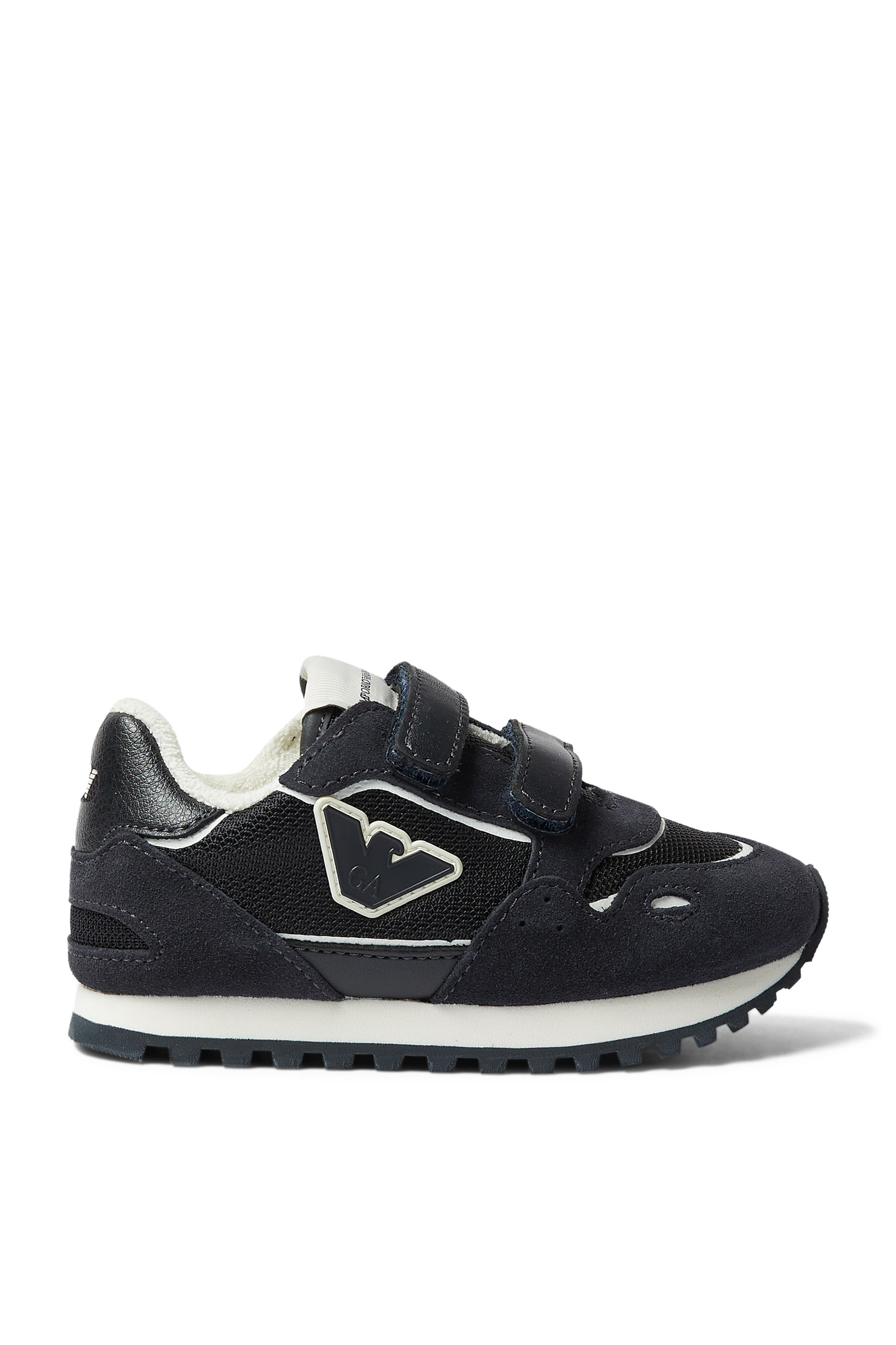Kids Eagle Logo Velcro Sneakers